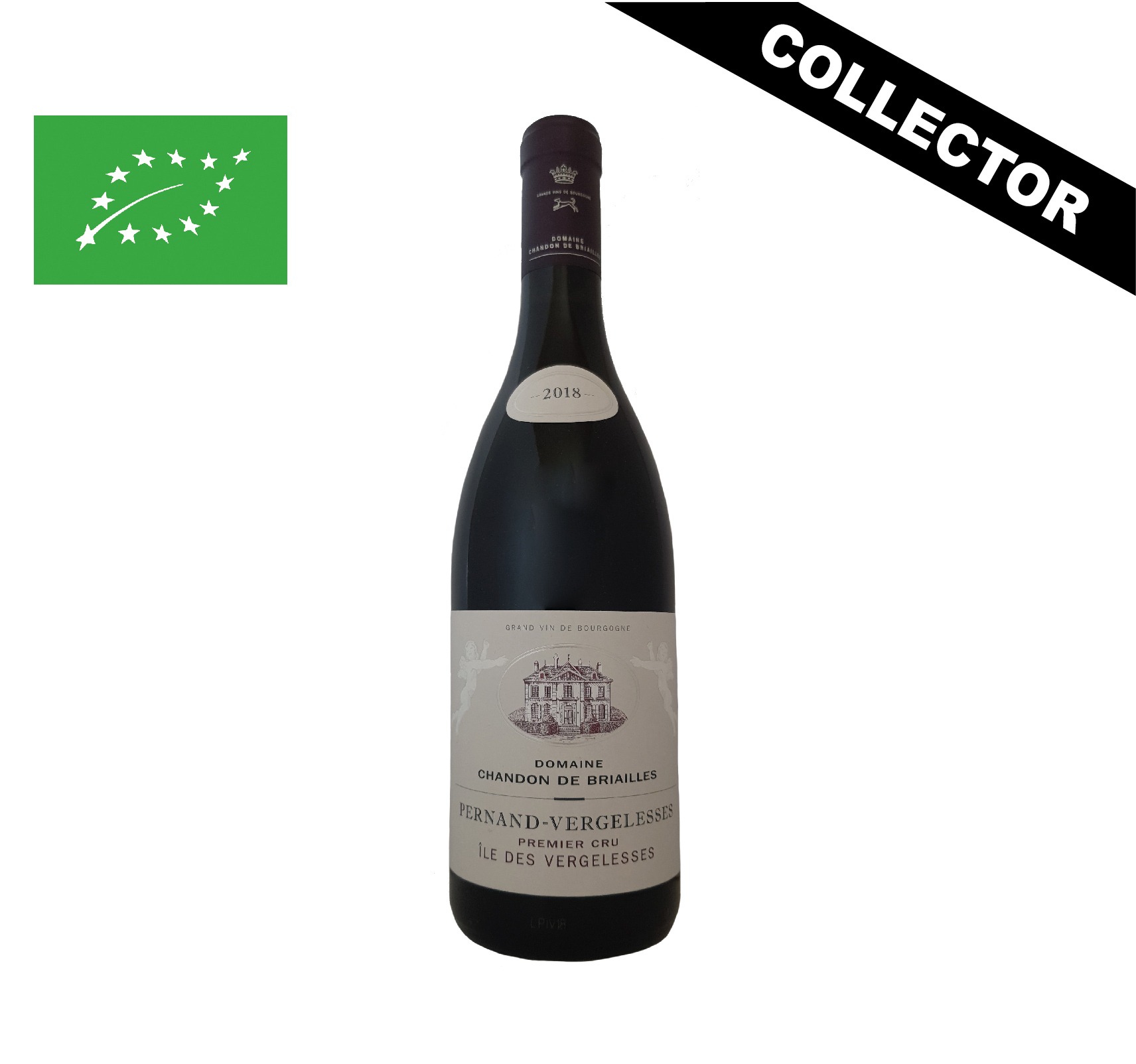 Domaine Chandon de Briailles "Île des Vergelesses" A.O.C. PERNAND-VERGELESSES 1er CRU Rouge 2018 Bouteille 75cl
