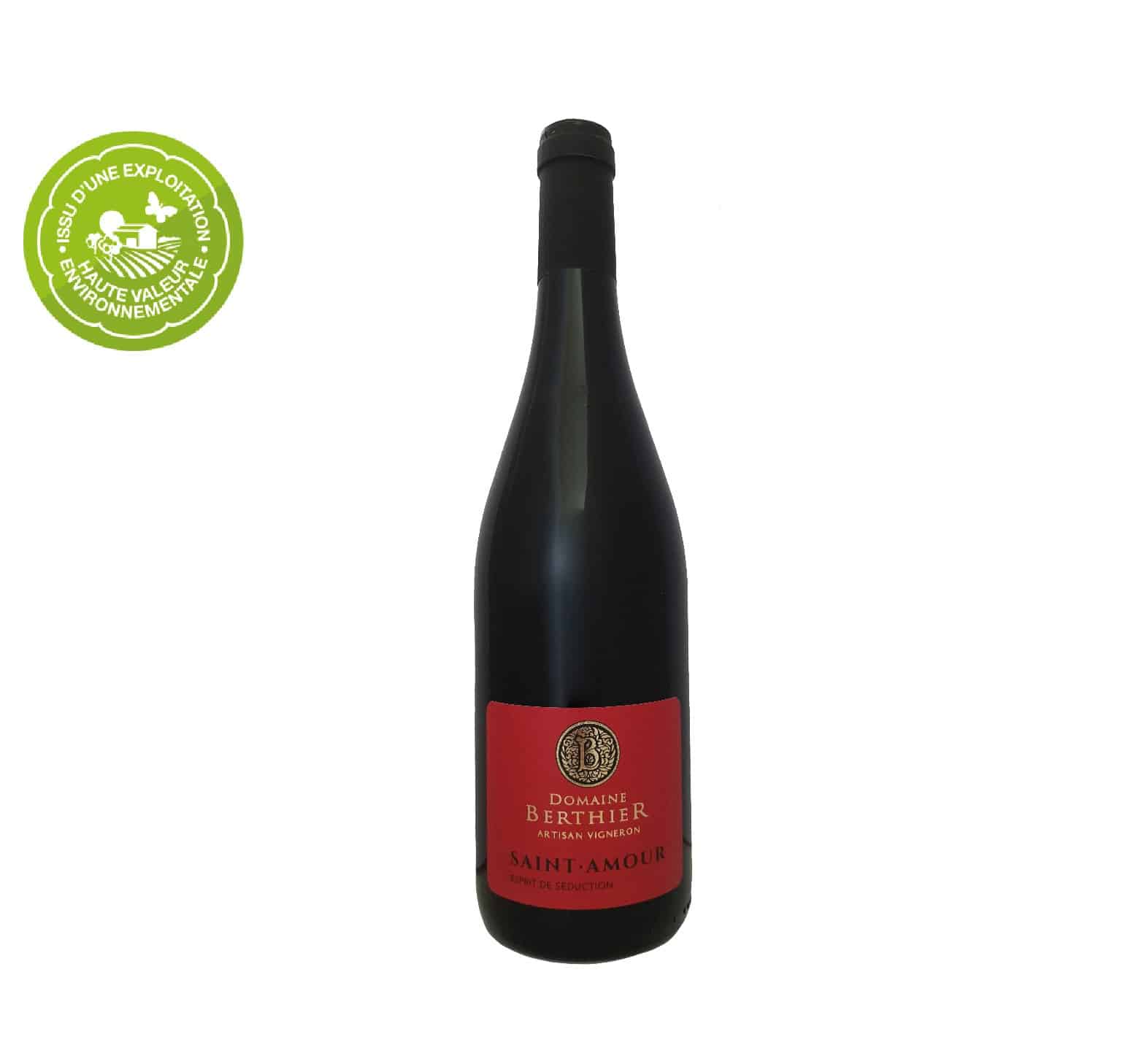 Domaine Pascal Berthier "Esprit de Séduction" A.O.P SAINT-AMOUR Rouge 2022 Bouteille 75cl