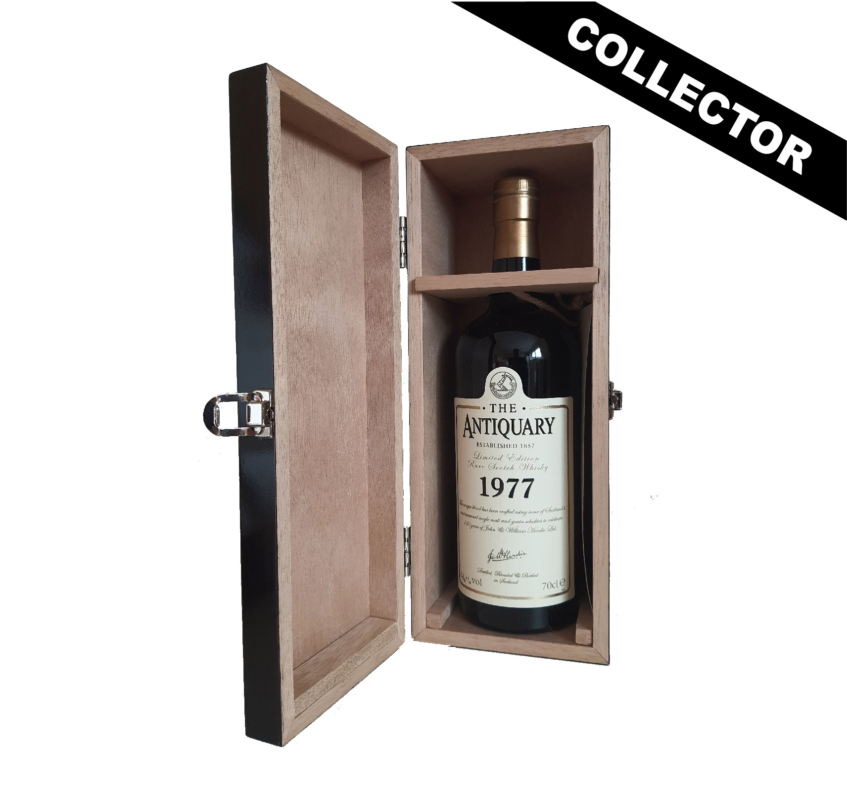 THE ANTIQUARY 1977 (46%) Rare Scotch WHISKY (ÉCOSSE) Bouteille 70cl – Image 2