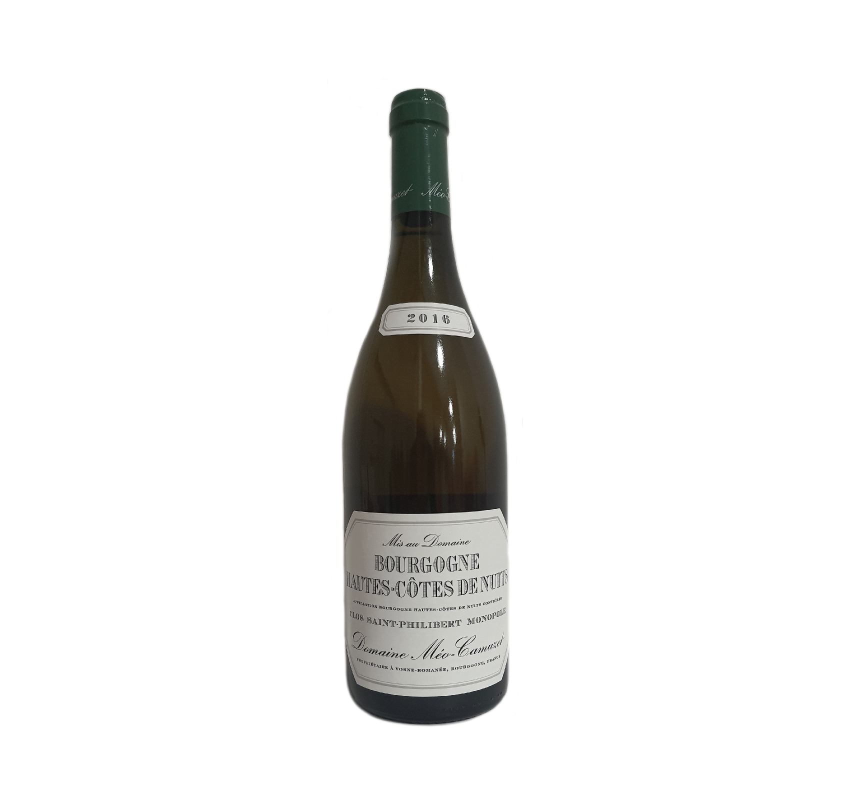 Domaine Méo-Camuzet "Clos Saint-Philibert Monopole" A.O.C BOURGOGNE HAUTES-CÔTES DE NUITS Blanc 2016 Bouteille 75cl