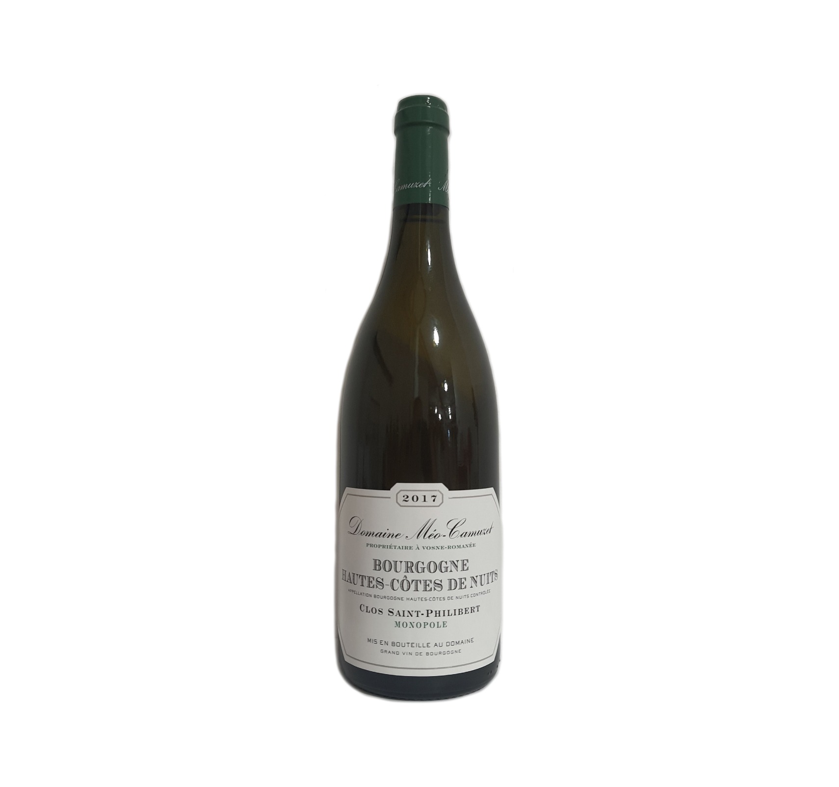 Domaine Méo-Camuzet "Clos Saint-Philibert Monopole" A.O.C BOURGOGNE HAUTES-CÔTES DE NUITS Blanc 2017 Bouteille 75cl