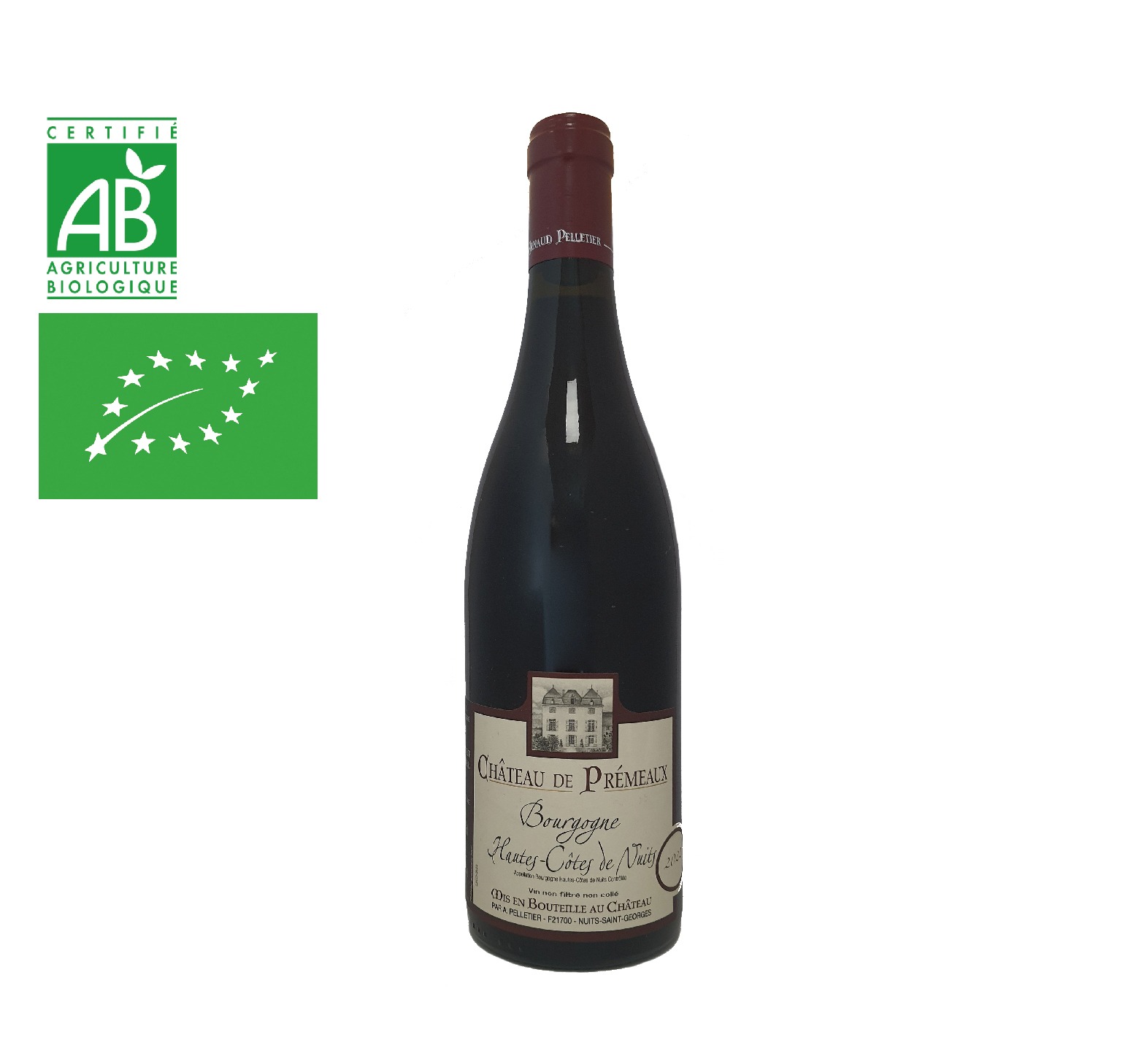 Château de Prémeaux A.O.C. BOURGOGNE HAUTES-CÔTES DE NUITS Rouge 2022 Bouteille 75cl