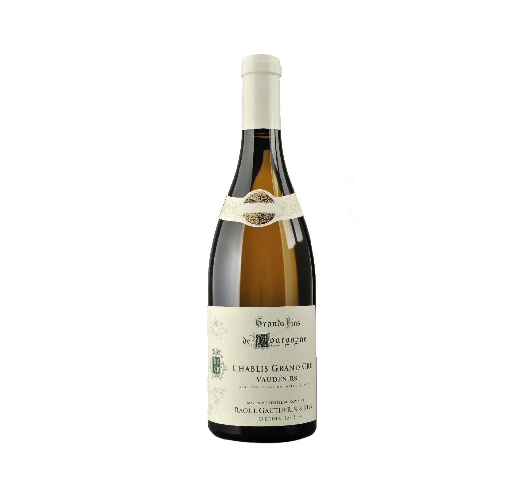 Domaine Gautherin "Vaudésirs" A.O.C. CHABLIS GRAND CRU Blanc 2016 Bouteille 75cl