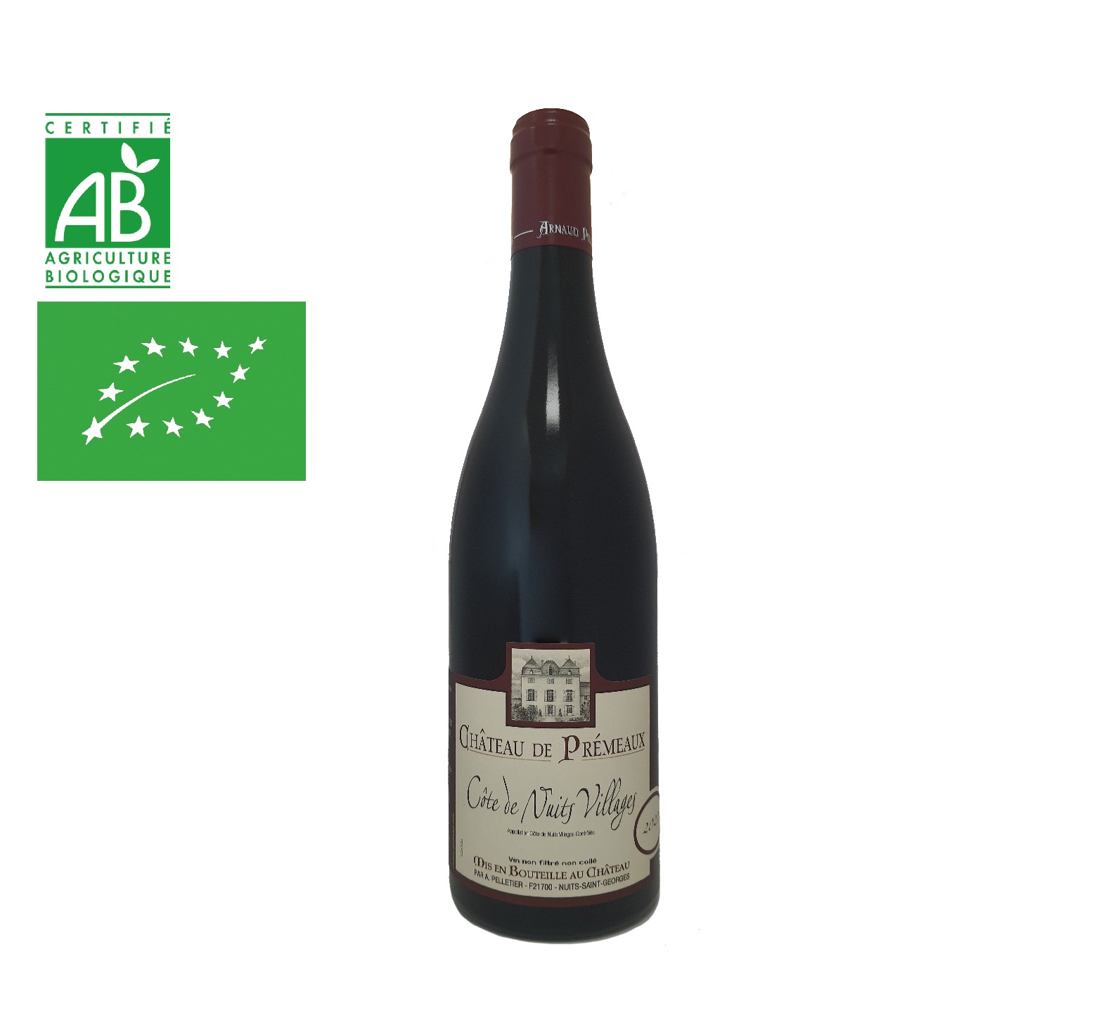 Château de Prémeaux A.O.C. CÔTE DE NUITS VILLAGES Rouge 2022 Bouteille 75cl