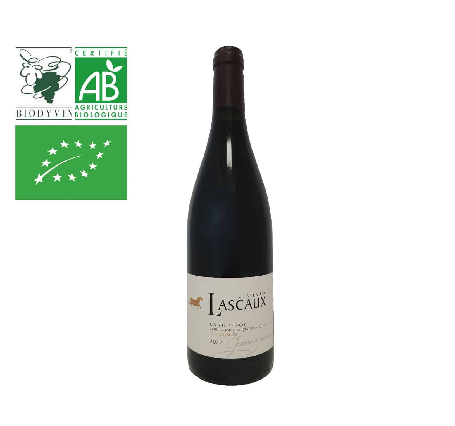 Château de Lascaux "Garrigue" A.O.C. LANGUEDOC Rouge 2022 Bouteille 75cl