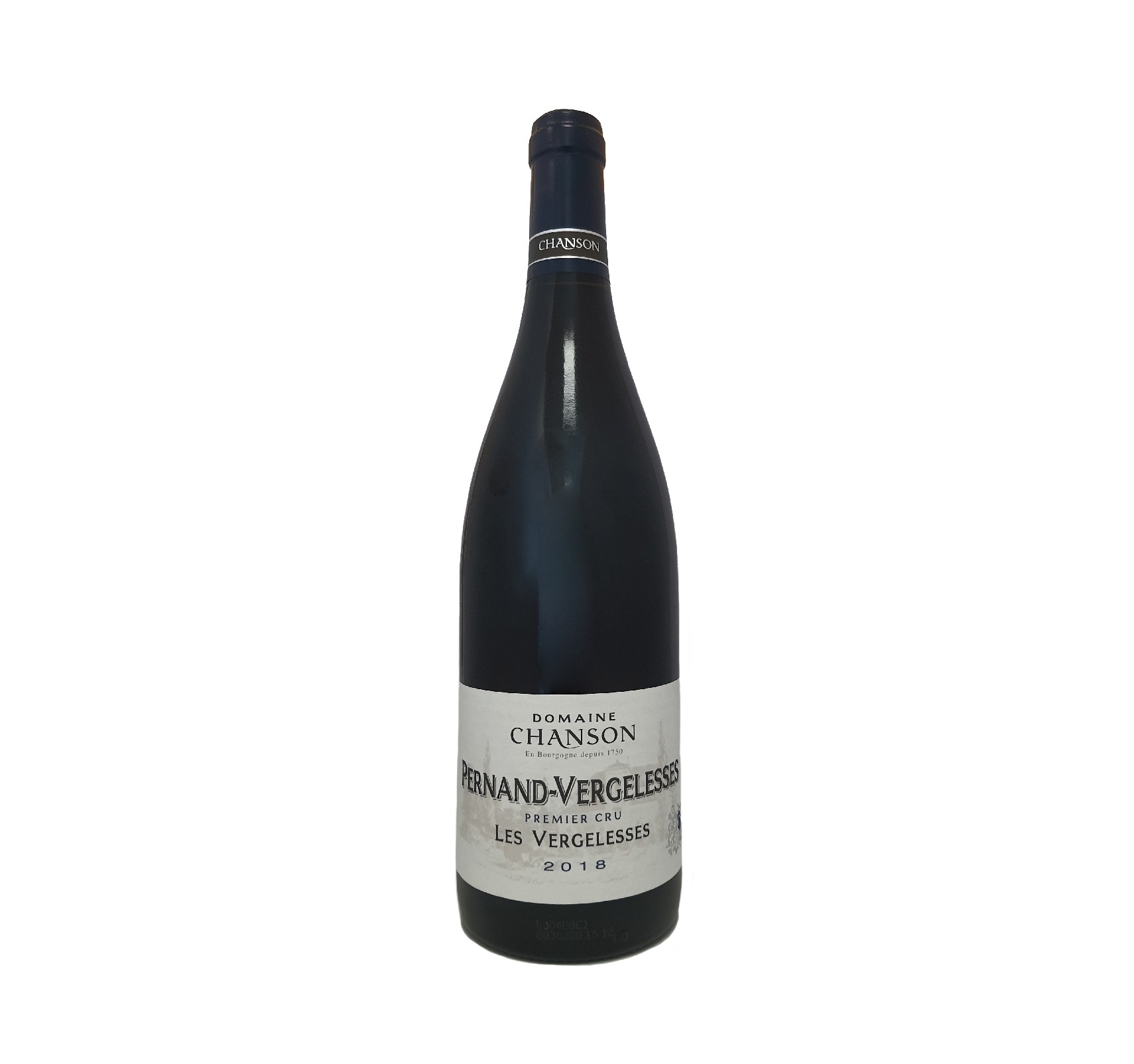 Domaine Chanson "Les Vergelesses" A.O.C. PERNAND-VERGELESSES PREMIER CRU Rouge 2018 Bouteille 75cl