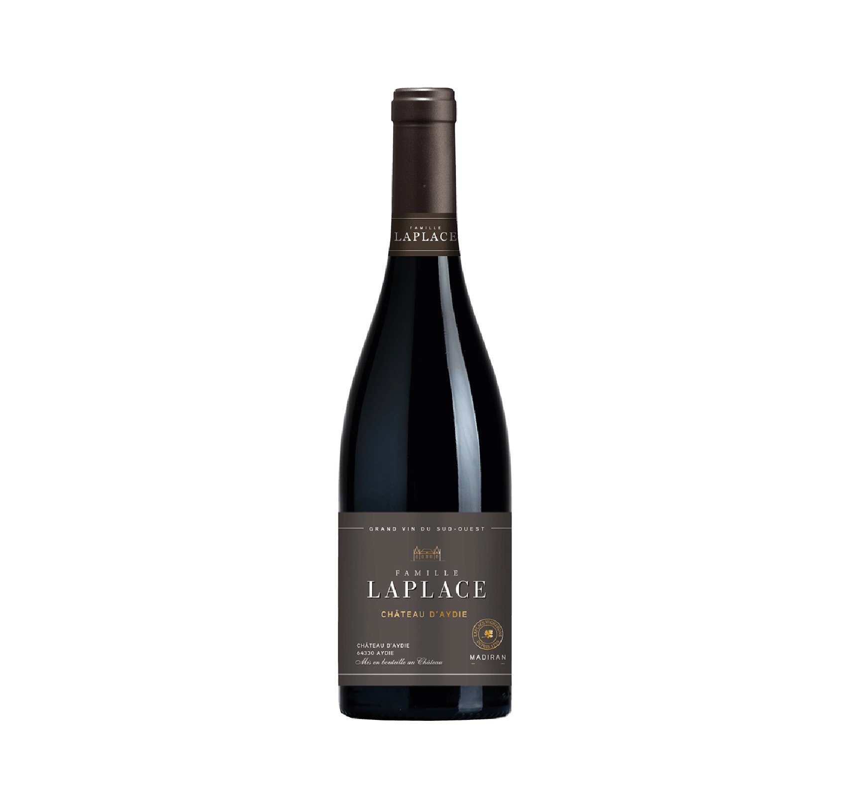 Famille Laplace "Château Aydie" A.O.P MADIRAN Rouge 2018 Bouteille 75cl