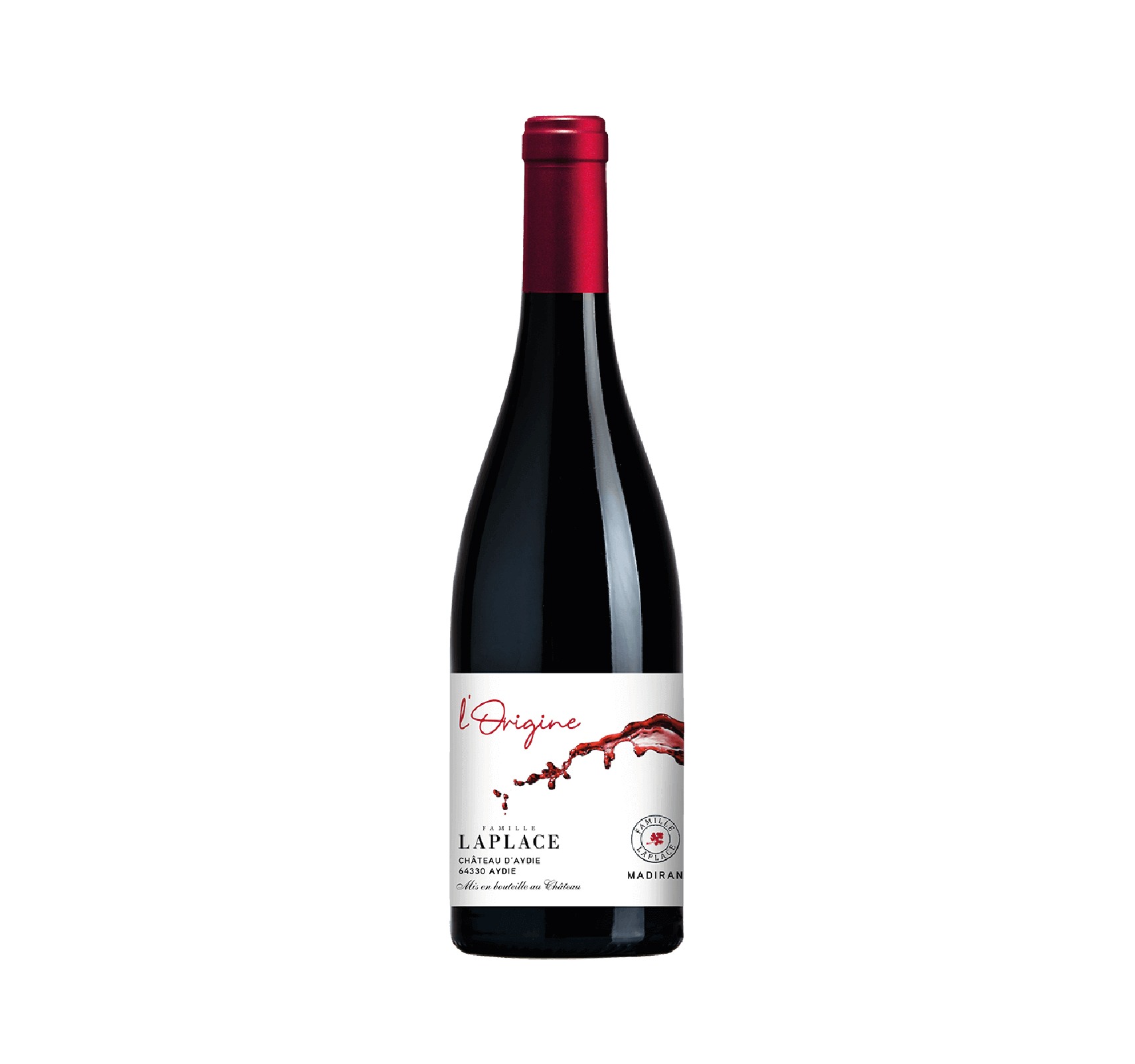 Famille Laplace "L'Origine" A.O.P MADIRAN Rouge 2021 Bouteille 75cl