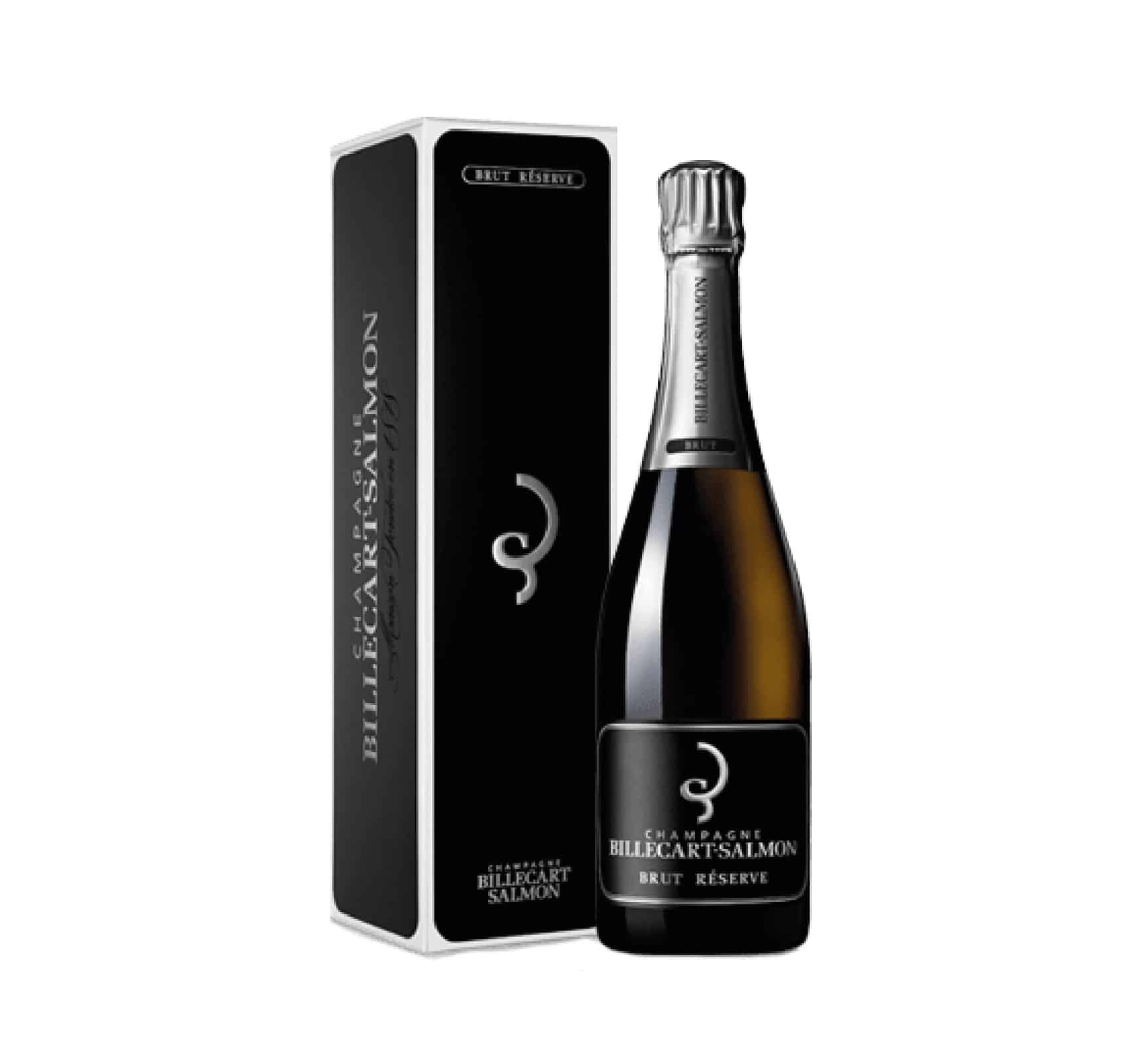 BILLECART-SALMON "BRUT RÉSERVE" N.M. Champagne Brut 75cl Avec étui