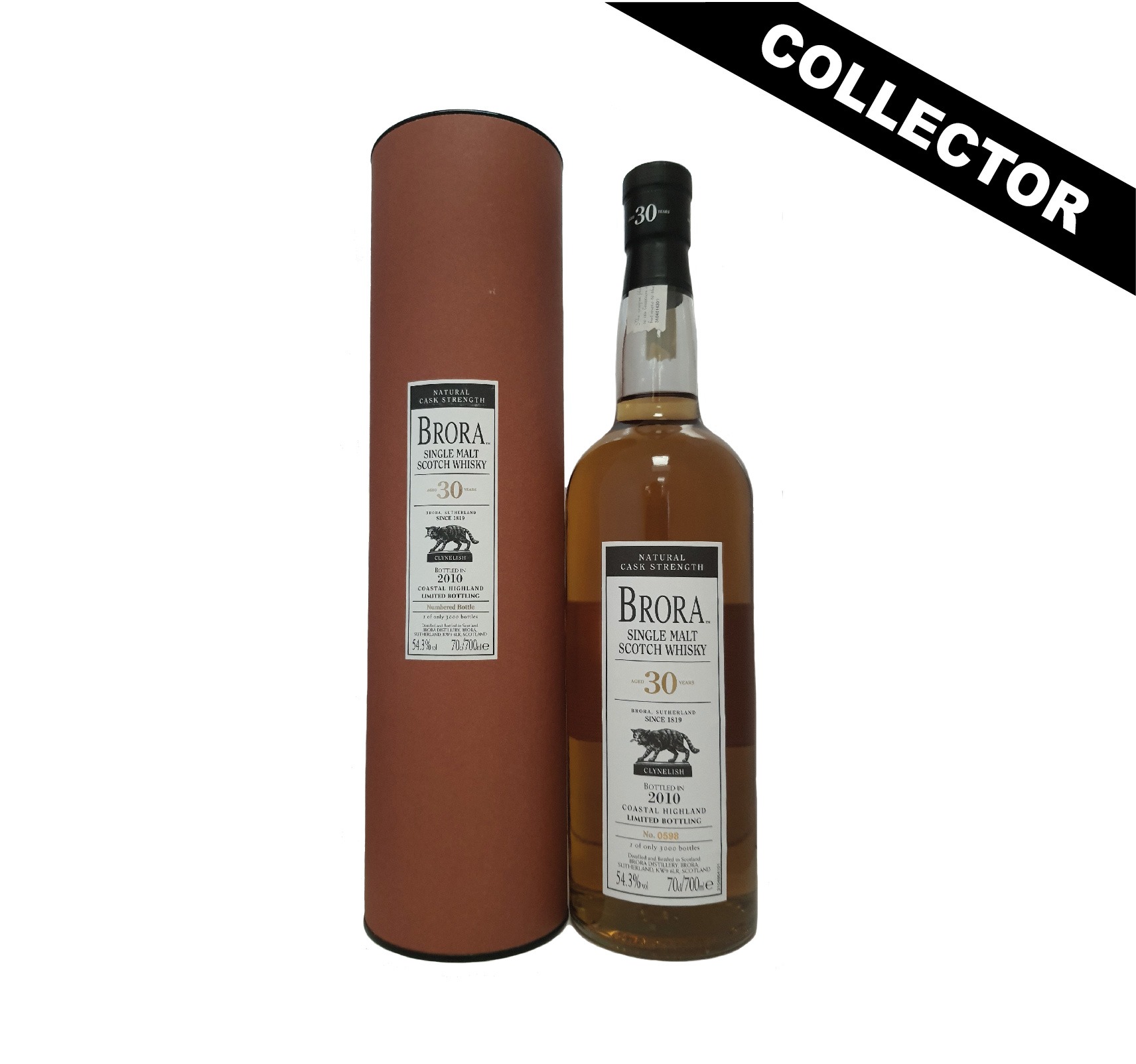 BRORA 30 Ans (54,3%) 9th Release 2010 Single Malt WHISKY (ÉCOSSE / Highland) 70cl