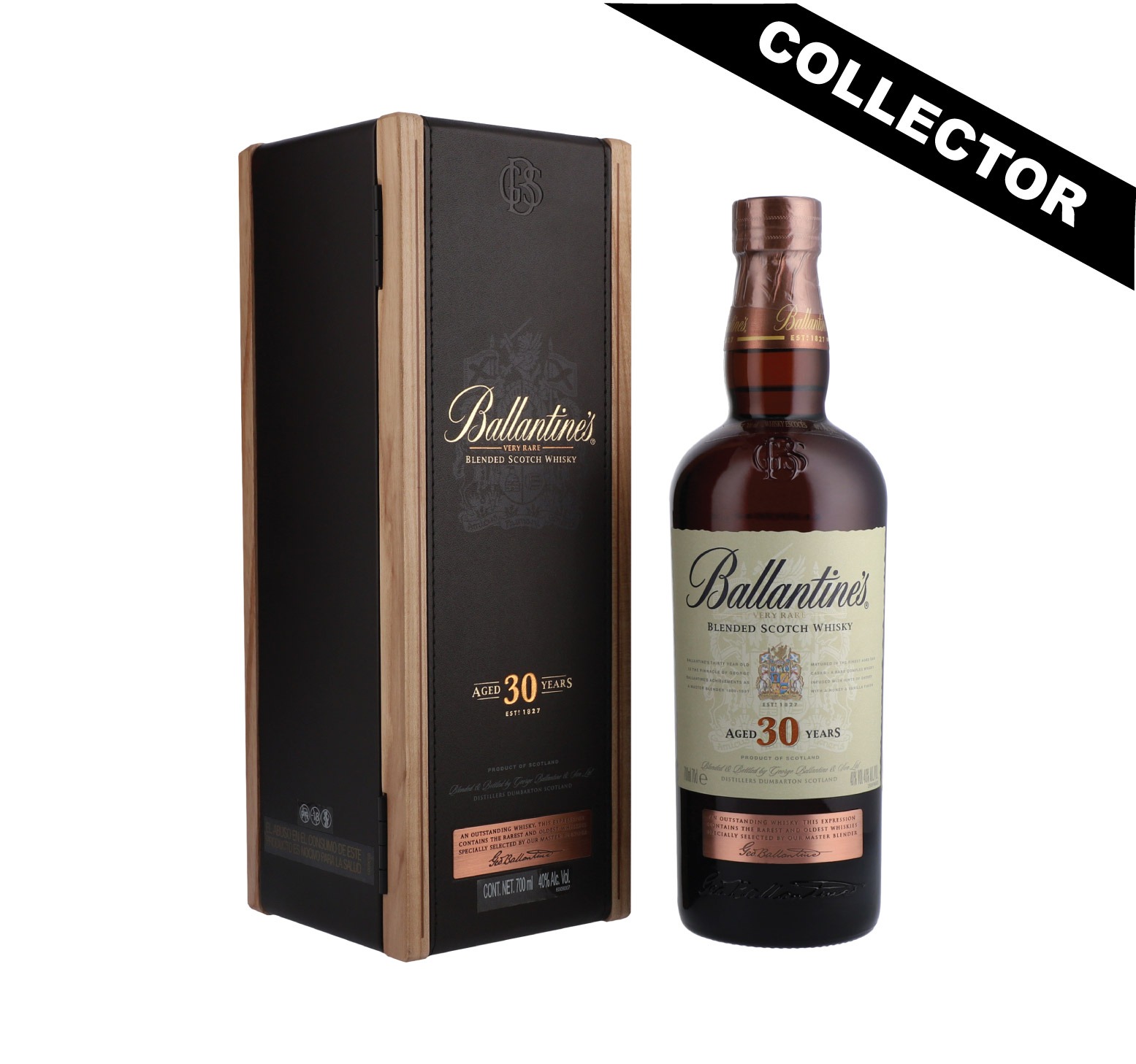 BALLANTINE'S 30 ans 40% Blended Scotch WHISKY (ÉCOSSE) 70cl
