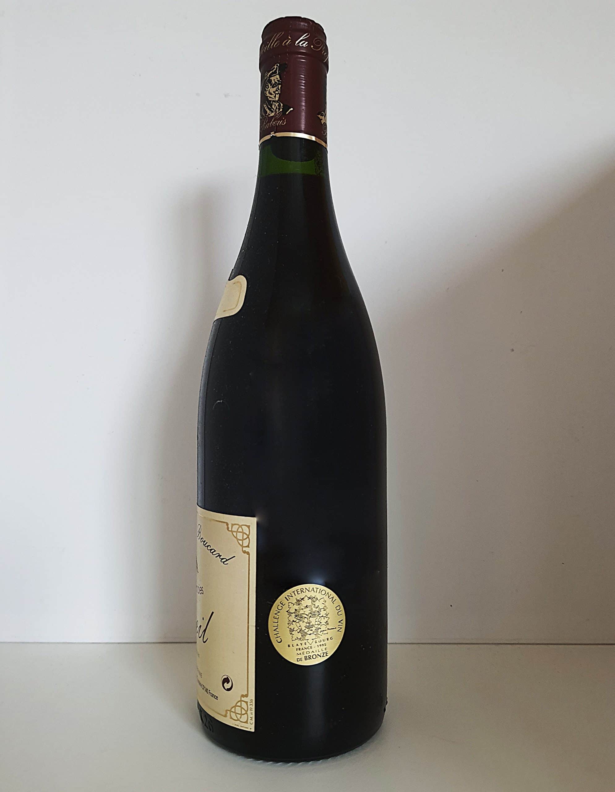 Domaine des Chesnaies « CUVÉE PRESTIGE » A.O.C. BOURGUEIL Rouge 1989 Bouteille 75cl – Image 3