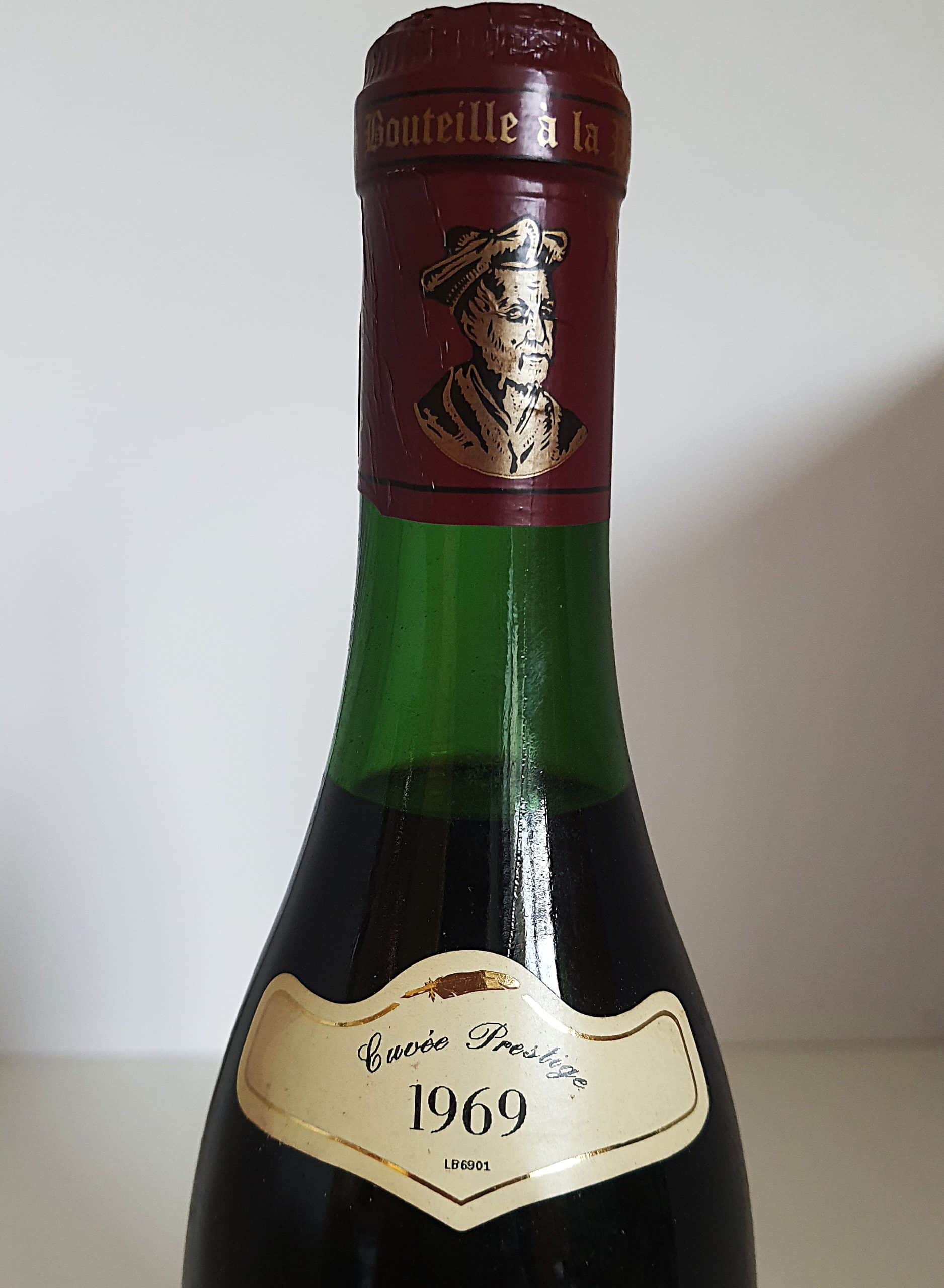 Domaine des Chesnaies « CUVÉE PRESTIGE » A.O.C. BOURGUEIL Rouge 1969 Bouteille 75cl – Image 2