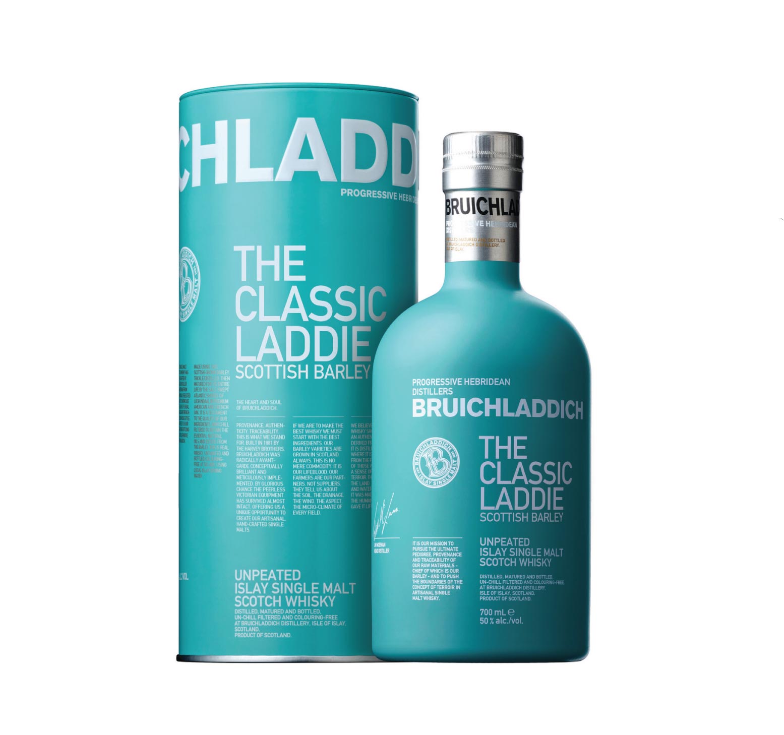 BRUICHLADDICH The Classic Laddie Scottish Barley 50% Single Malt WHISKY (ÉCOSSE / Islay) 70cl