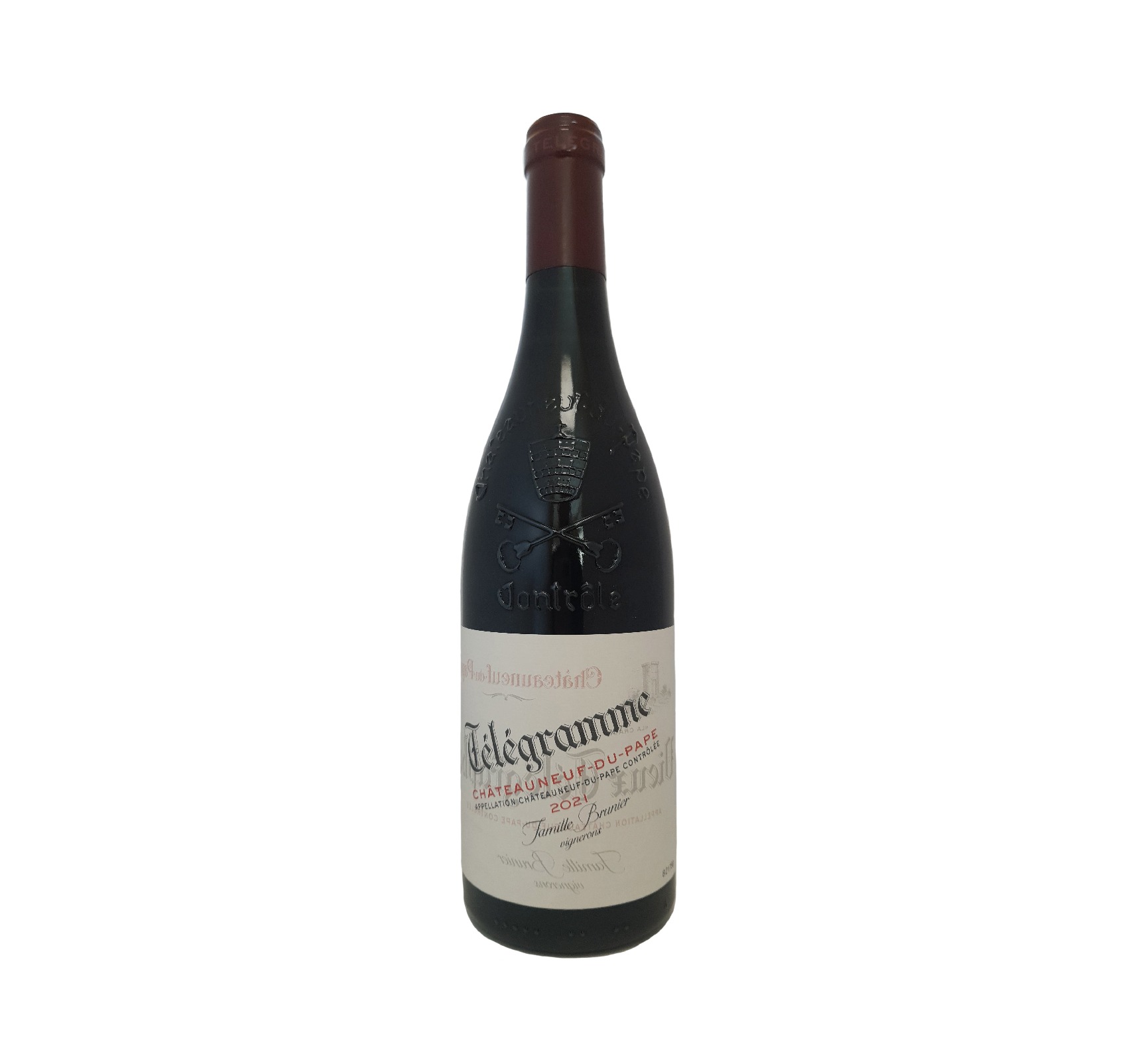 Domaine du Vieux Télégraphe "Télégramme" A.O.C CHÂTEAUNEUF-DU-PAPE Rouge 2021 Bouteille 75cl