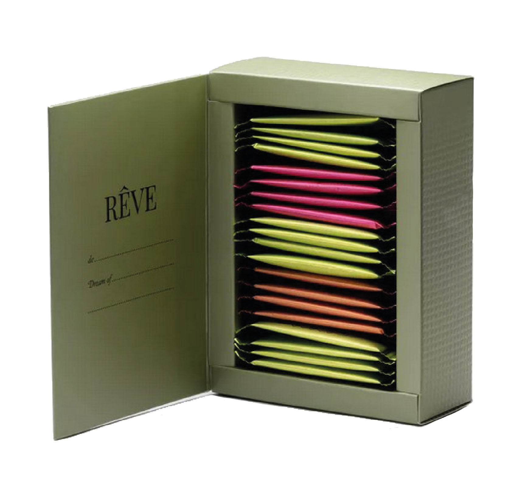 COFFRET RÊVE (Assortiment d'Infusions) Coffret 20 Sachets Cristal Enveloppés – Image 2