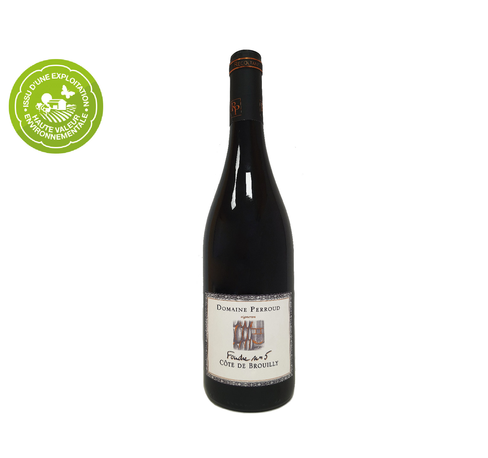 Domaine Robert Perroud "Foudre n°5" A.O.C CÔTE DE BROUILLY Rouge 2023 Bouteille 75cl