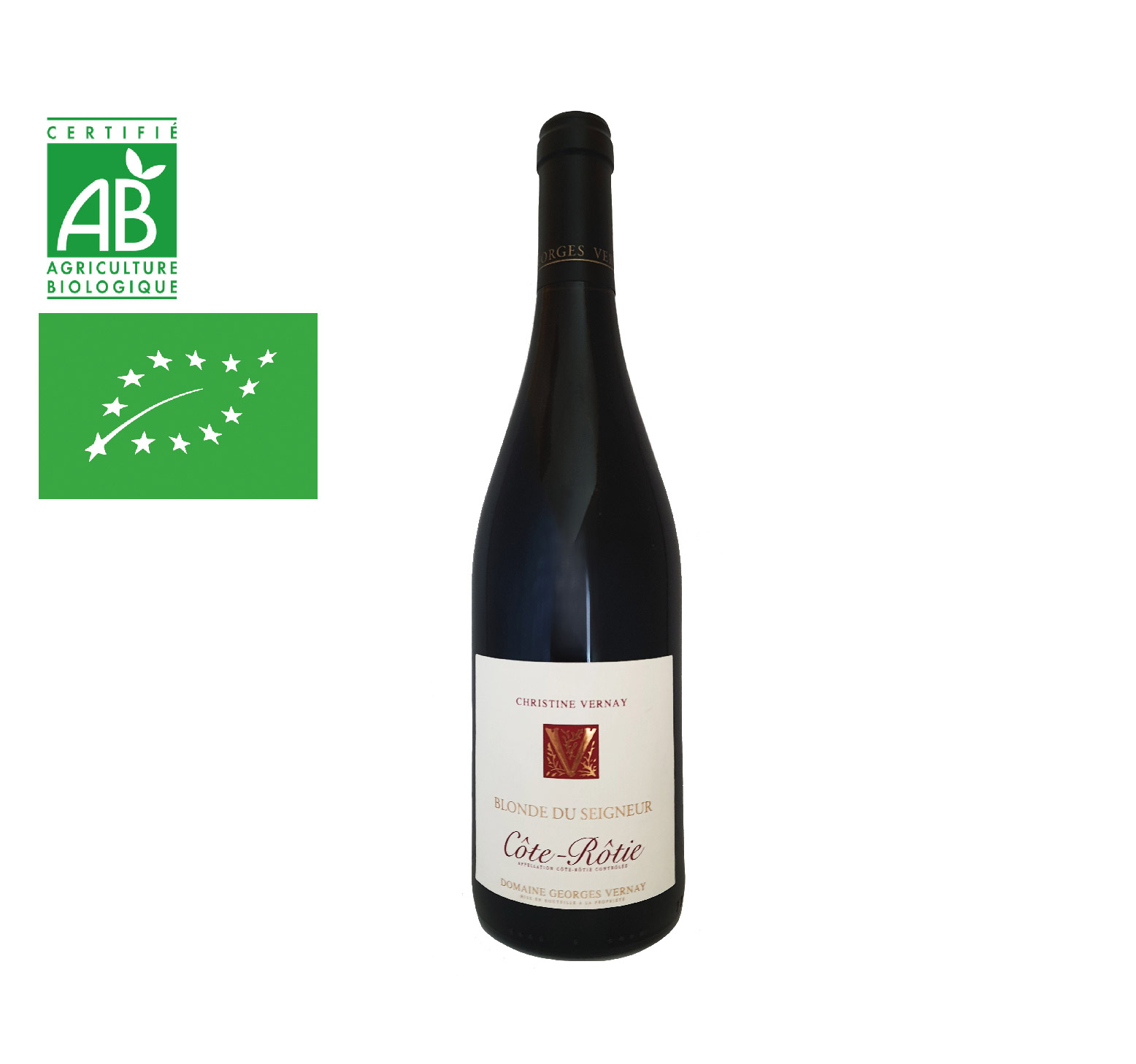 Domaine Vernay "Blonde du Seigneur" A.O.C. CÔTE-RÔTIE Rouge 2022 Bouteille 75cl