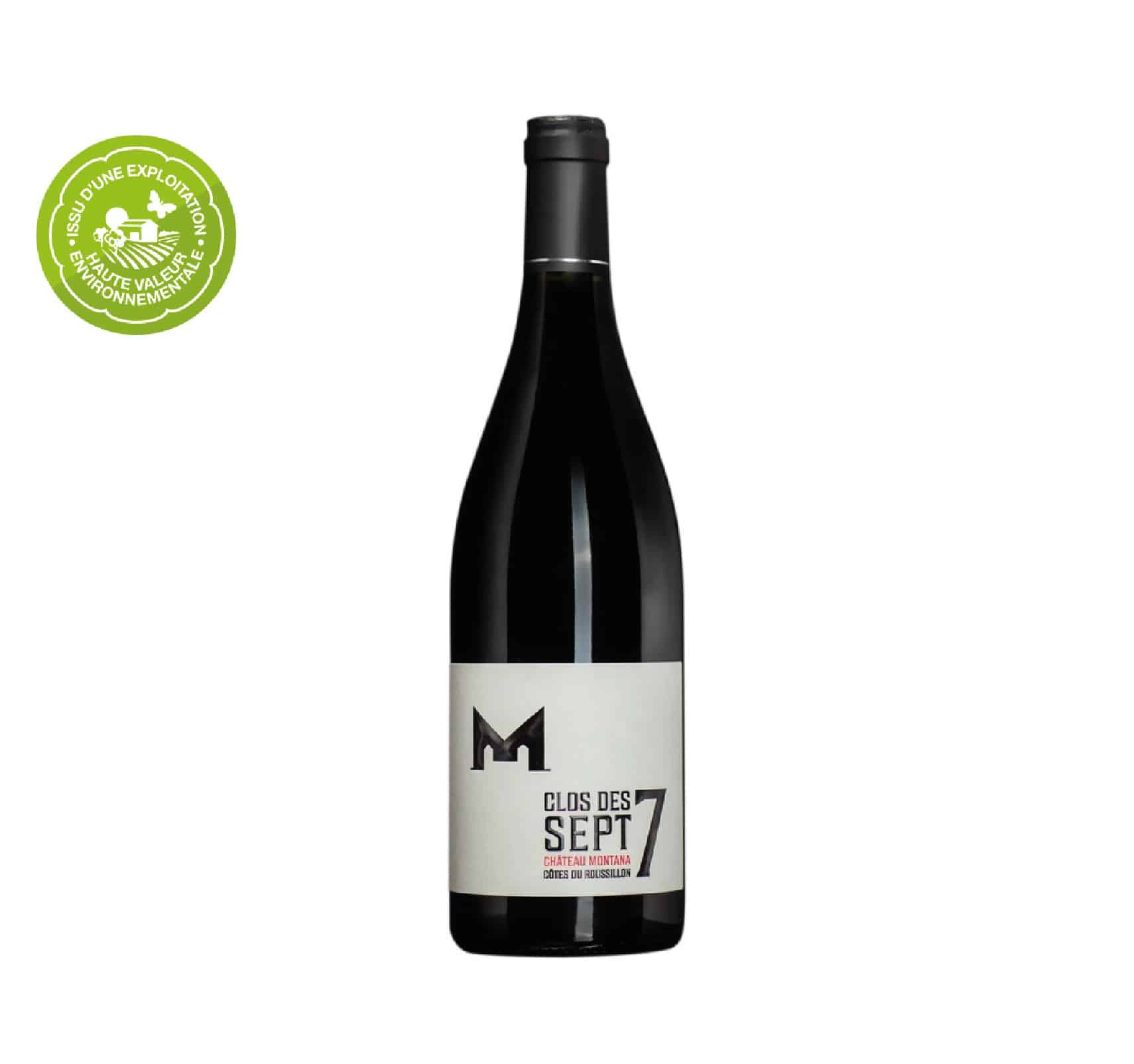 Château Montana "Clos des Sept" A.O.P. CÔTES DU ROUSSILLON Rouge 2021 Bouteille 75cl