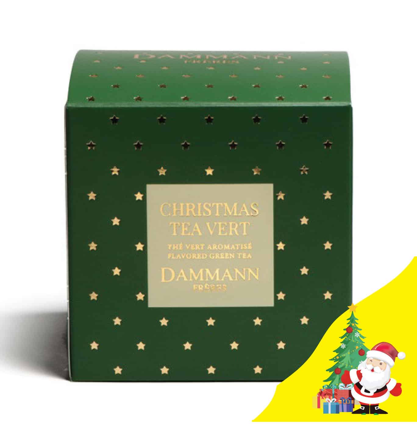 CHRISTMAS TEA VERT (Thé vert de Noël) Boîte 25 Sachets