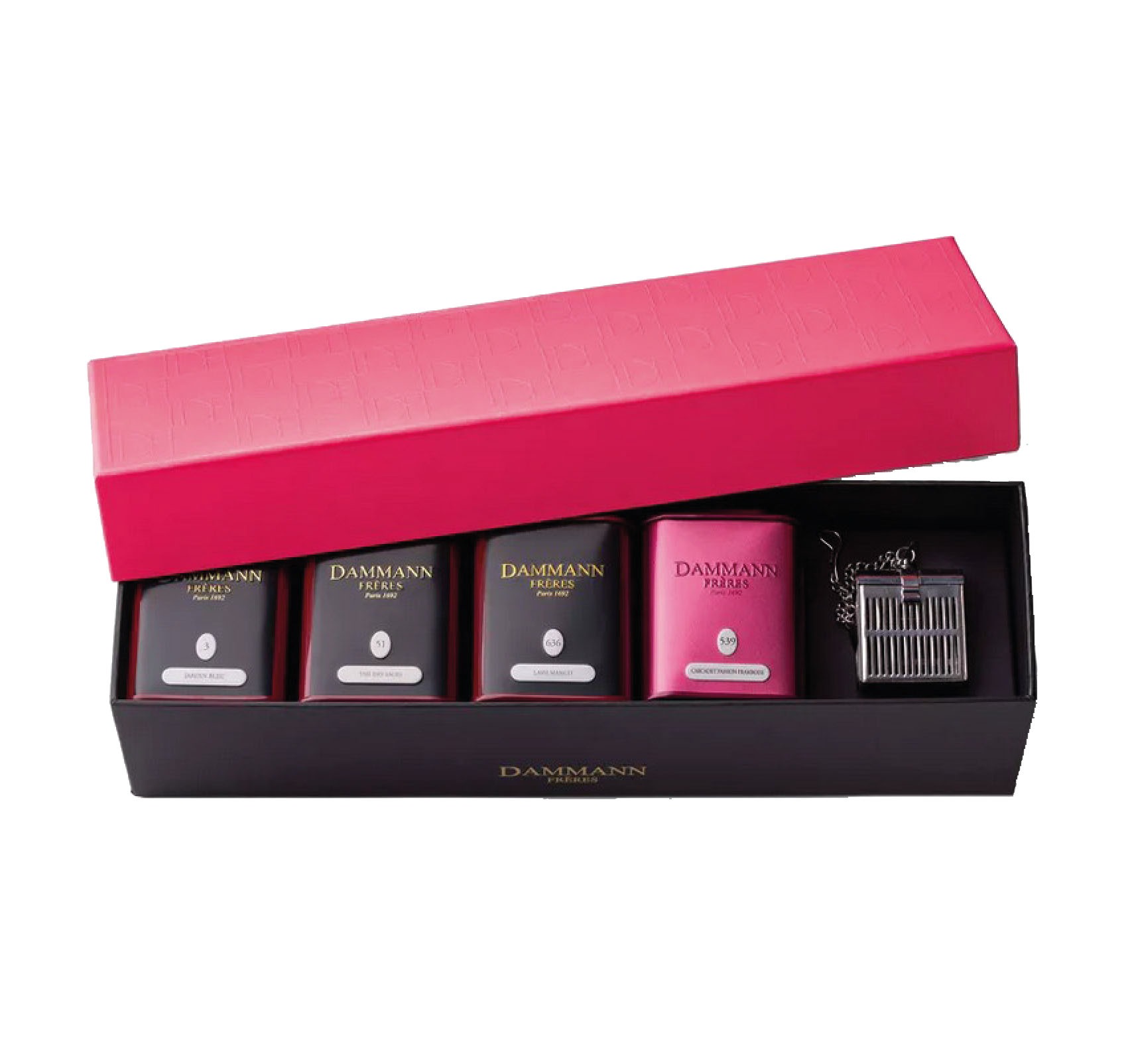 COFFRET JARDIN BOTANIQUE Thés et Infusion en vrac avec infuseur