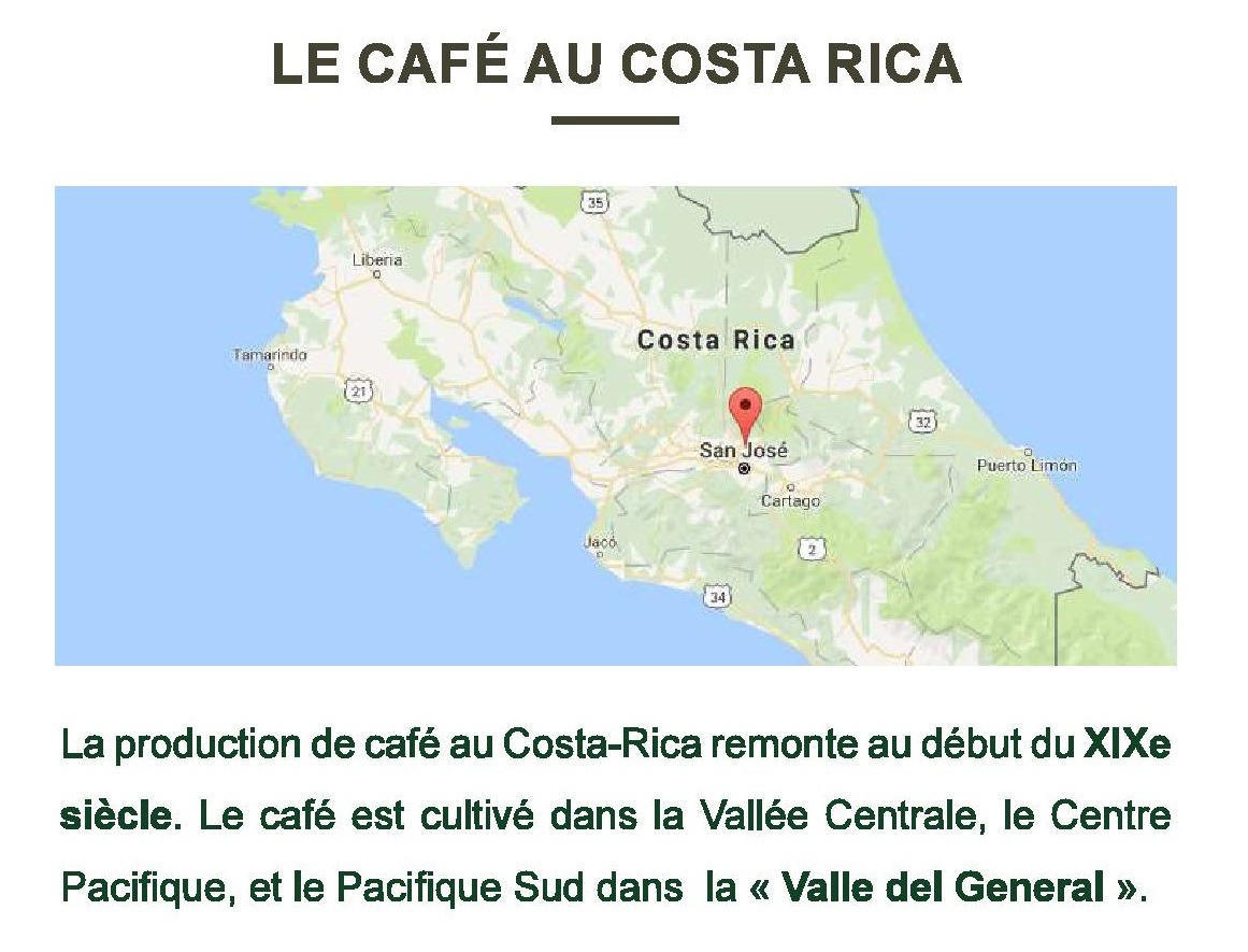 COSTA RICA "S.H.B" (Café Pur Arabica) – Image 2