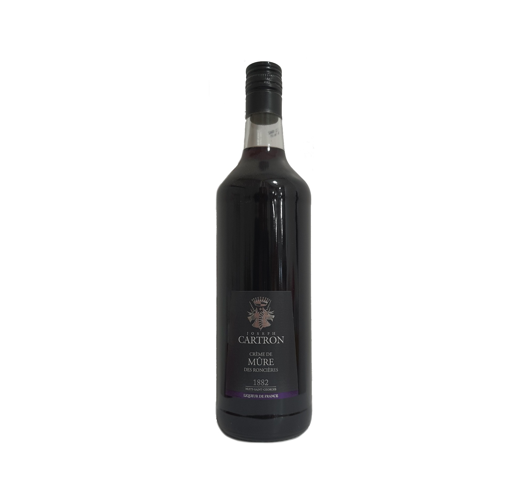 Maison Joseph Cartron CRÈME DE MÛRE DES RONCIÈRES 18% Bouteille 1L