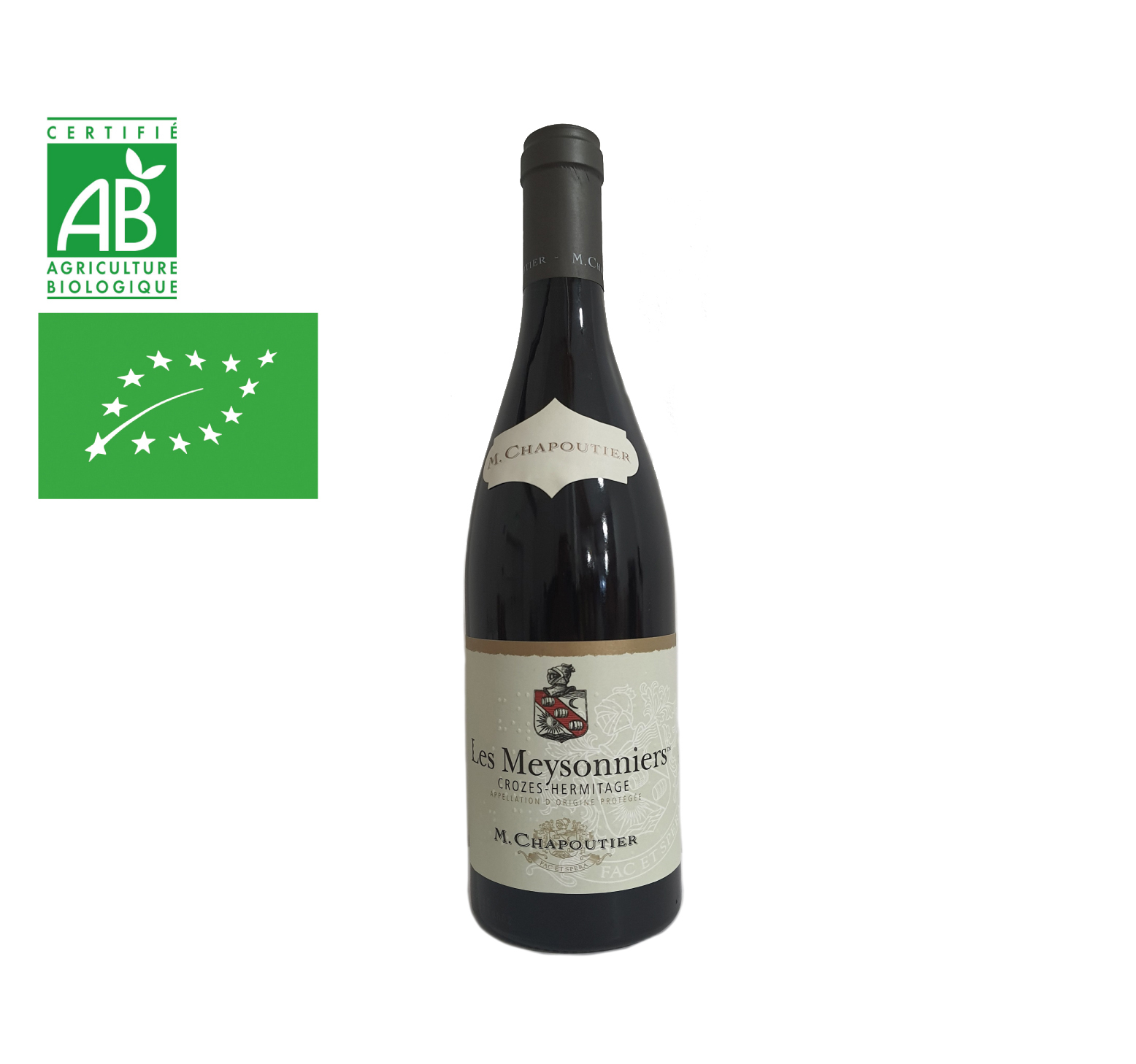 Maison M. Chapoutier “Les Meysonniers” A.O.P. CROZES-HERMITAGE Rouge 2023 Bouteille 75cl