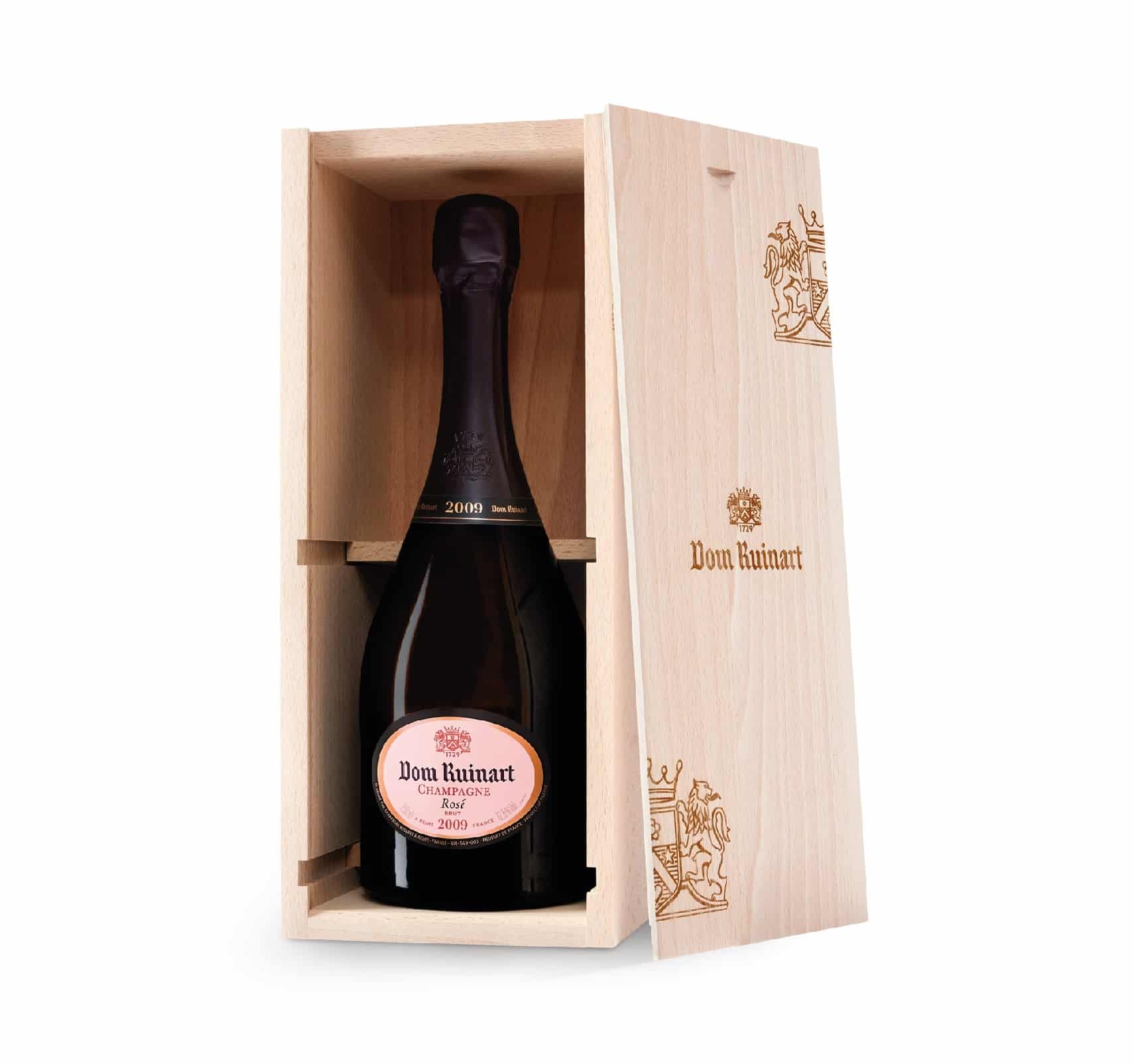 DOM RUINART "ROSÉ 2009" N.M. Champagne Brut 75cl – Image 2