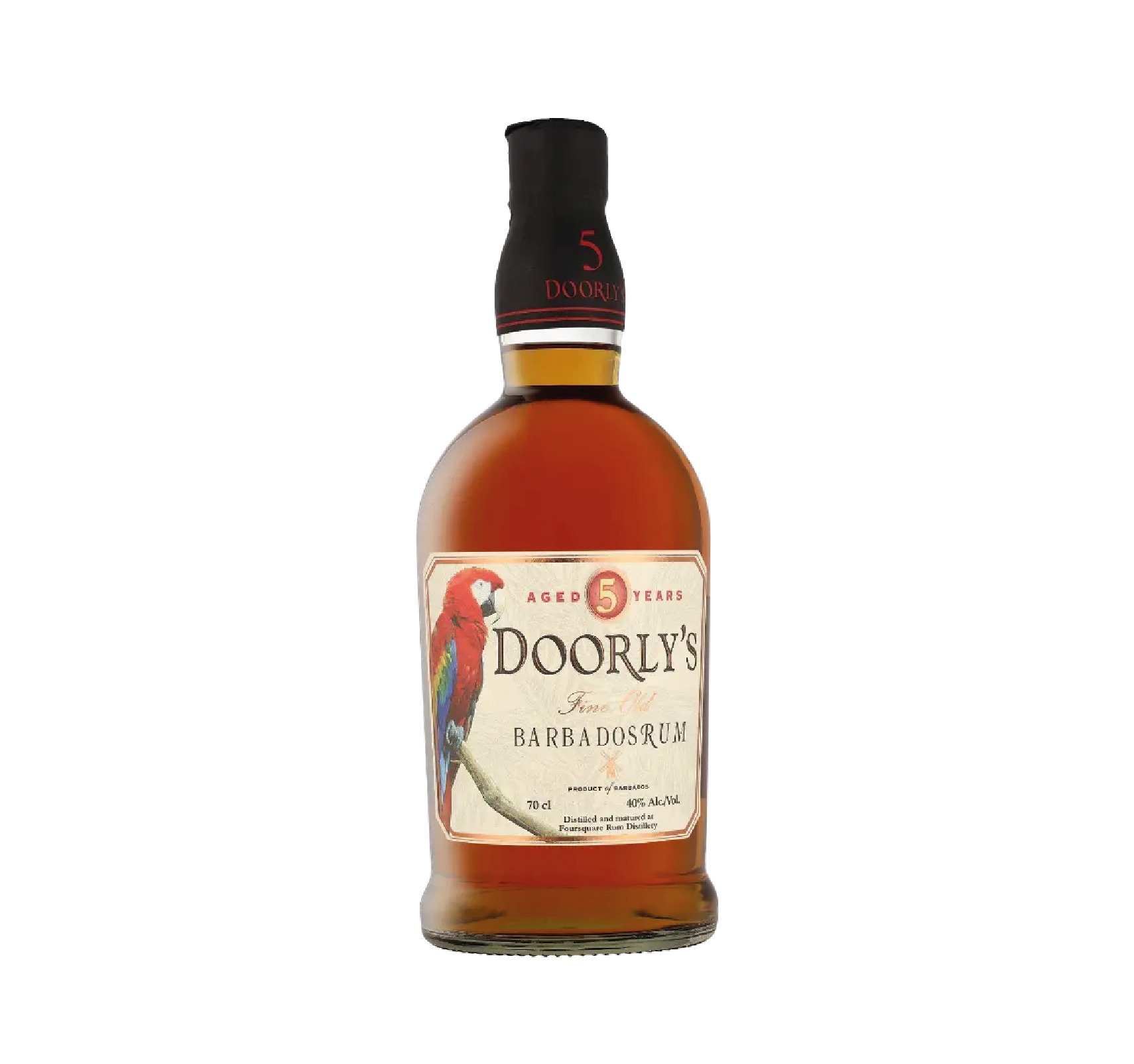 DOORLY'S 5 ans Fine Old 40% RUM (BARBADE) 70cl