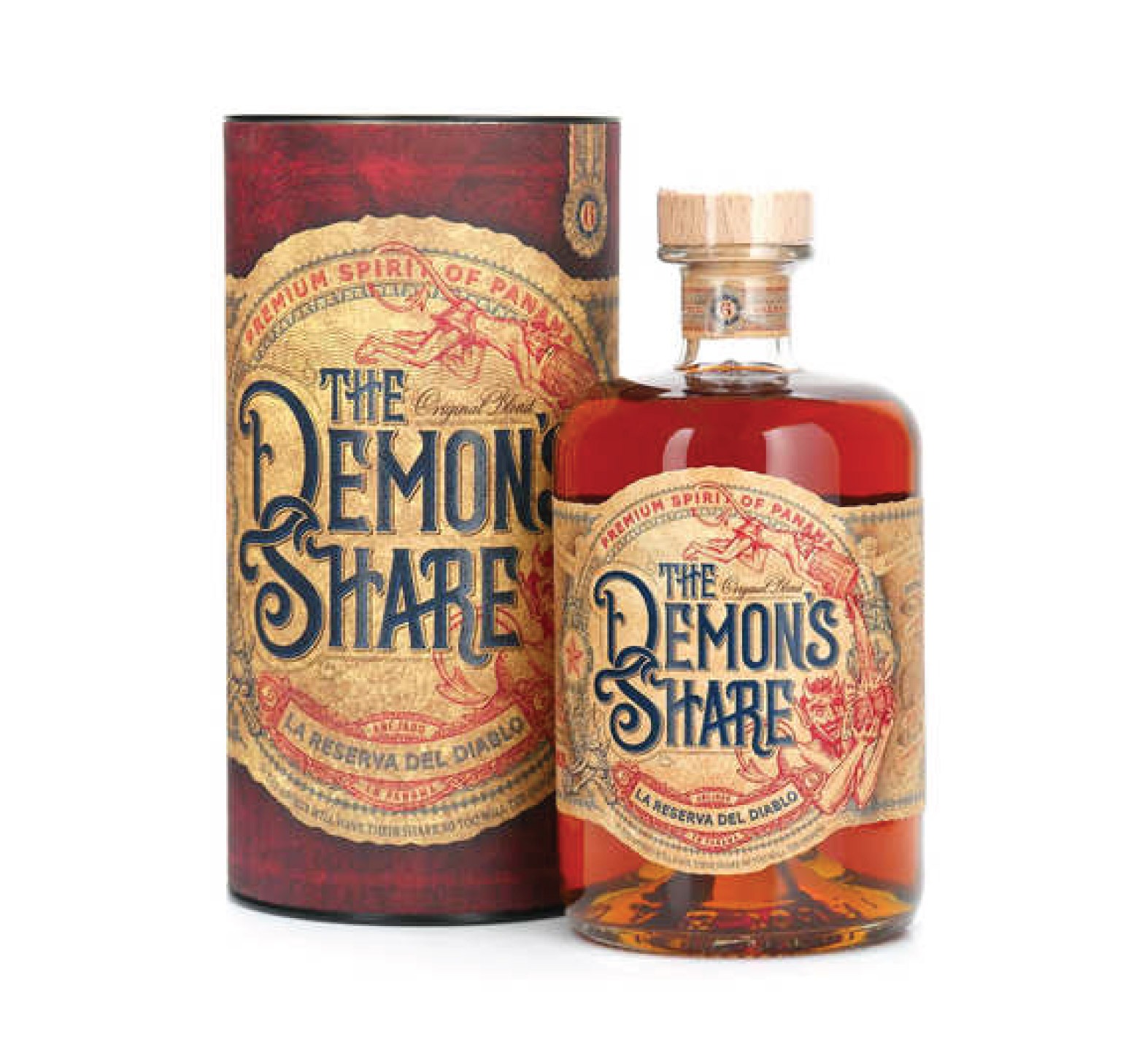 THE DEMON'S SHARE 6 ans 40% BOISSON SPIRITUEUSE (PANAMA) 70cl