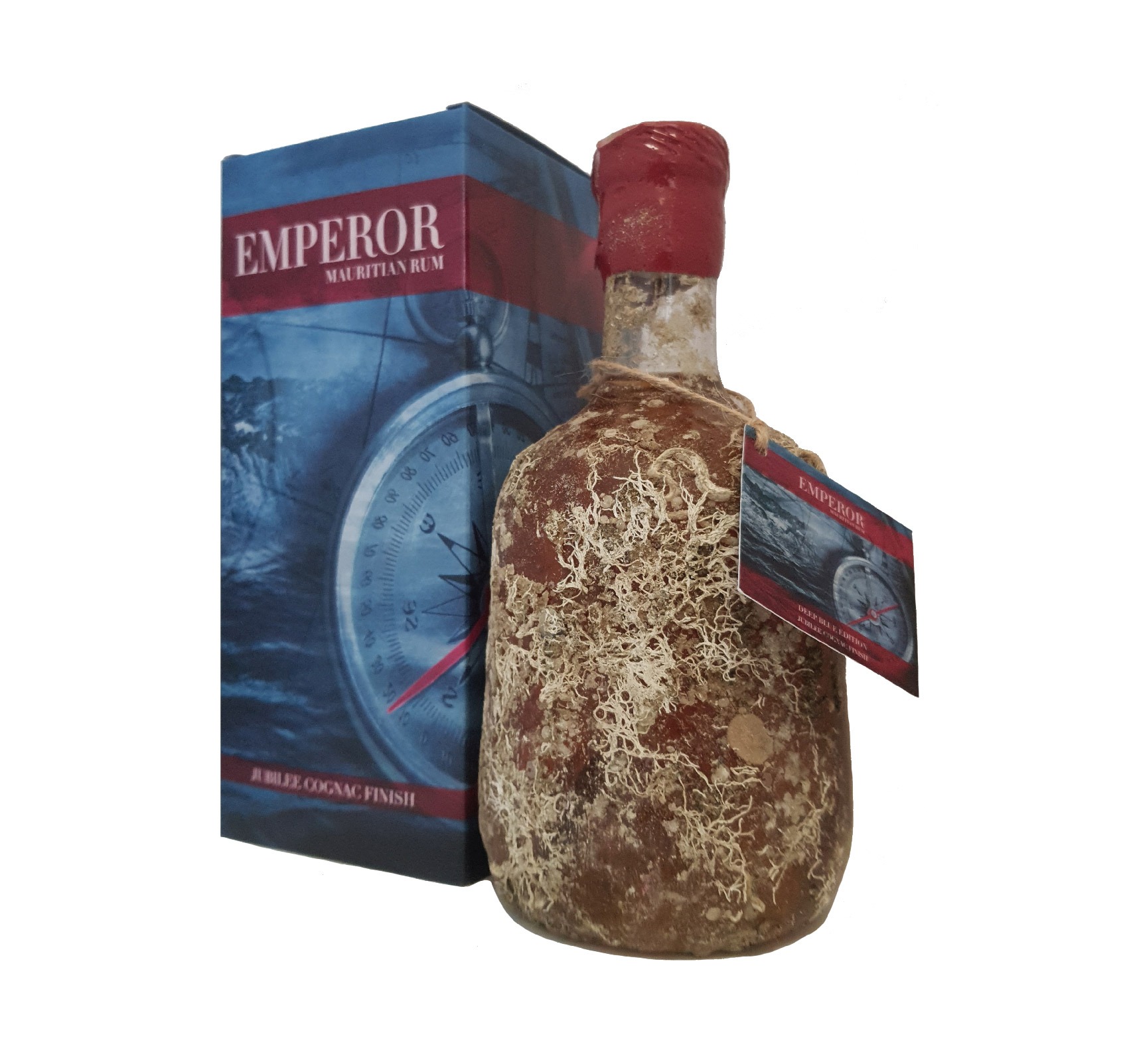 EMPEROR DEEP BLUE Jubilée 40% Cognac Finish RHUM VIEUX (ILE MAURICE) 70cl