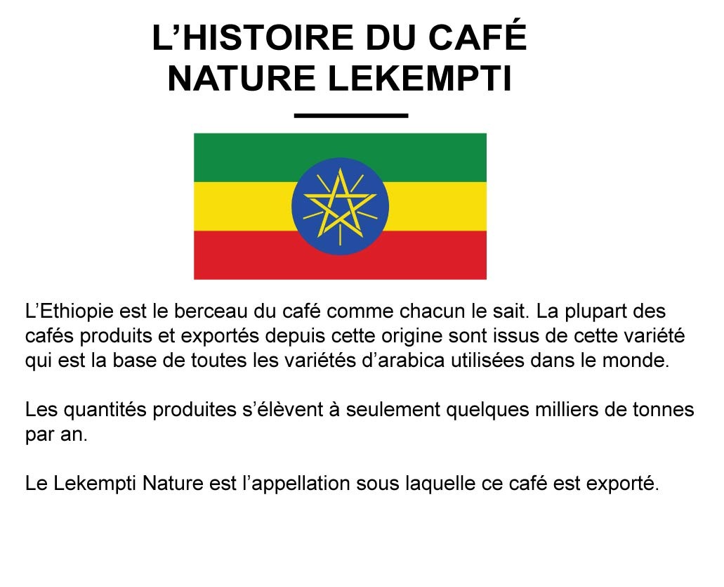 ÉTHIOPIE "MOKA LEKEMPTI" (Café Pur Arabica) – Image 3