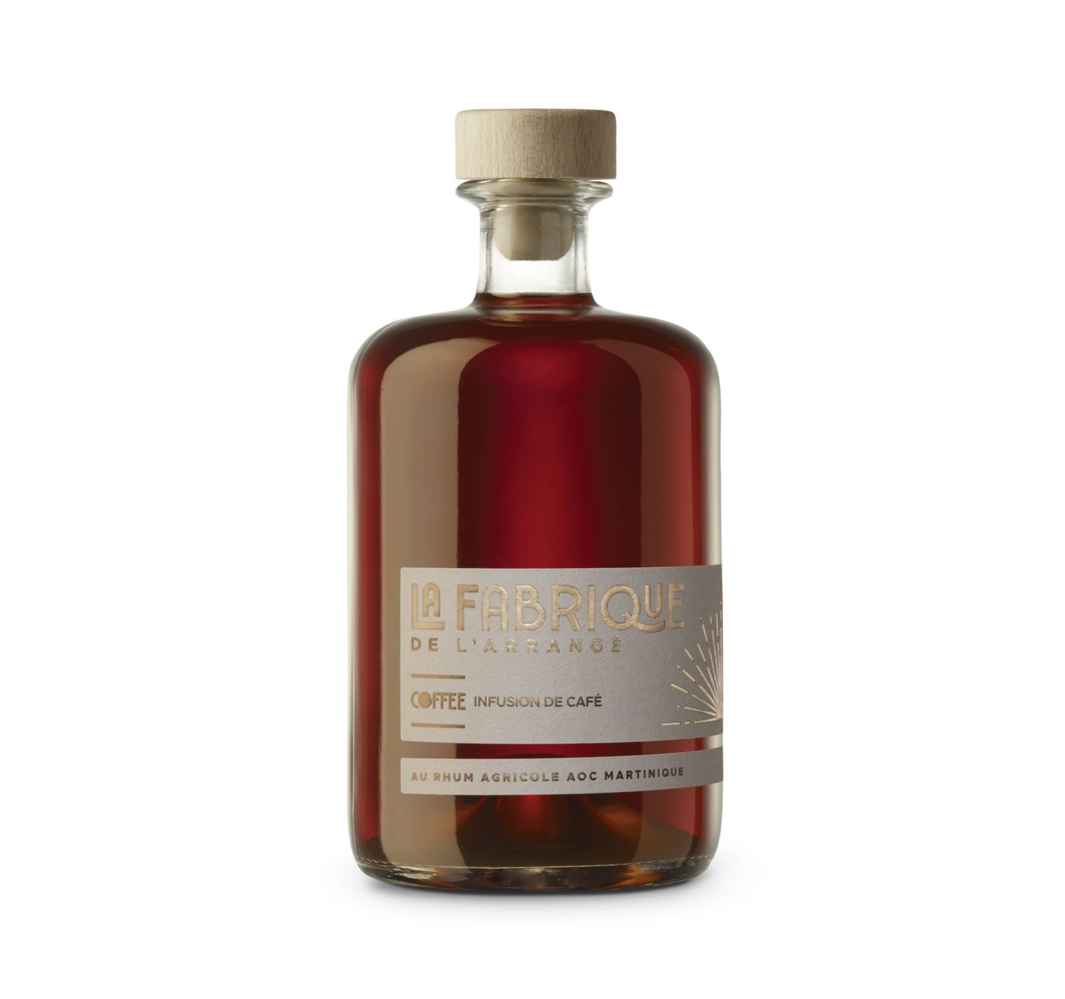LA FABRIQUE DE L'ARRANGÉ SPICED : COFFEE : INFUSION DE CAFÉ 39% Bouteille 70cl