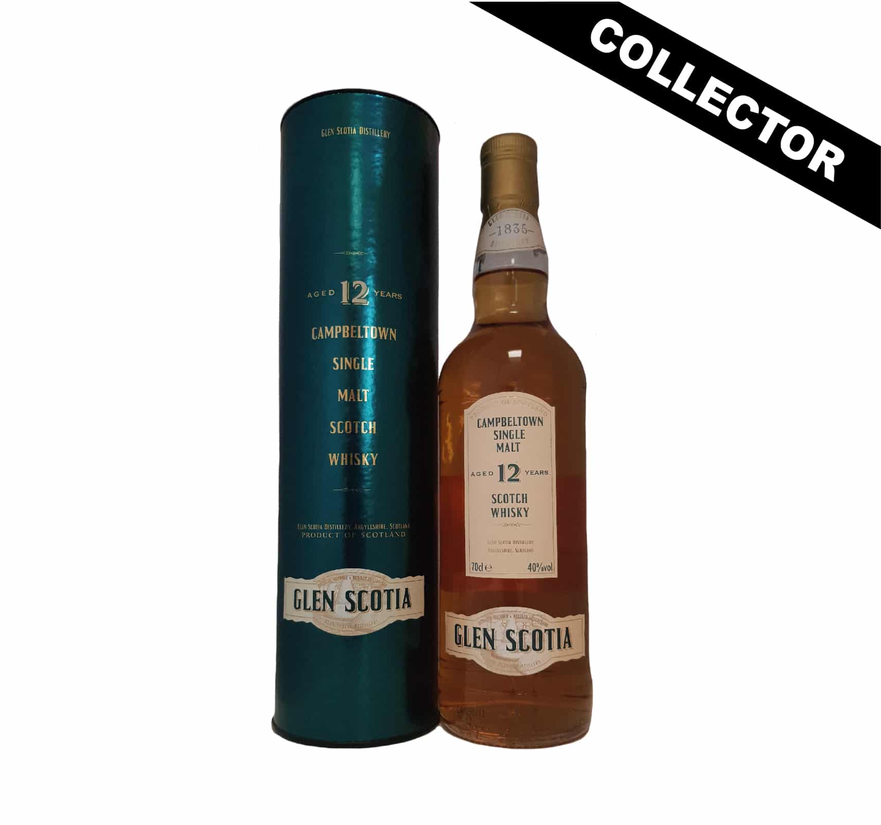 GLEN SCOTIA 12 ans 40% "Édition 2011" Single Malt WHISKY (ÉCOSSE / Campbeltown) 70cl
