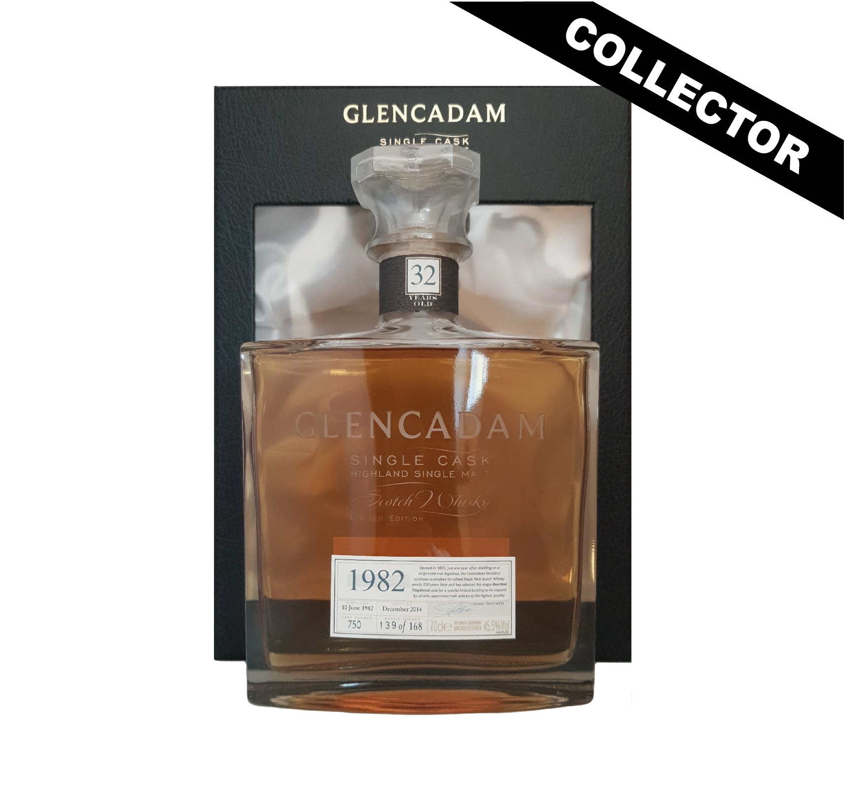 GLENCADAM 1982 Single Malt 32 ans 45,5% WHISKY (ÉCOSSE / Highland) 70cl