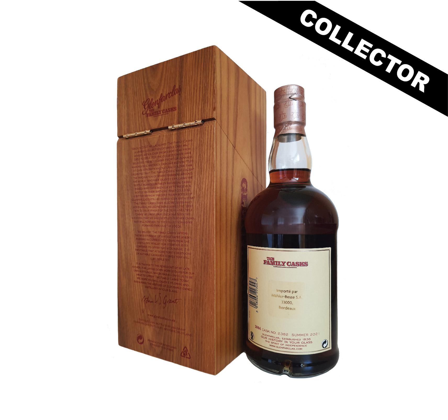 GLENFARCLAS 16 ans 59,2% The Family Casks 2004 Single Malt WHISKY (ÉCOSSE / Speyside) 70cl – Image 3