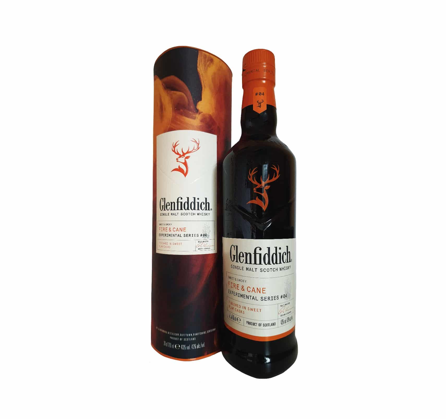 GLENFIDDICH Fire & Cane Experimental Series #04 (43%) Single Malt WHISKY (ÉCOSSE / Speyside) 70cl
