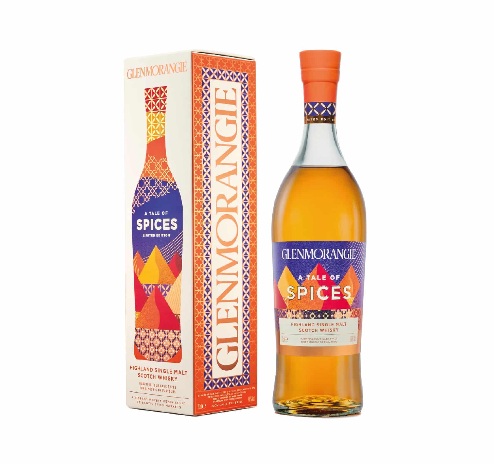 GLENMORANGIE A Tale Of Spices 46% Single Malt WHISKY (ÉCOSSES / Highland) 70cl