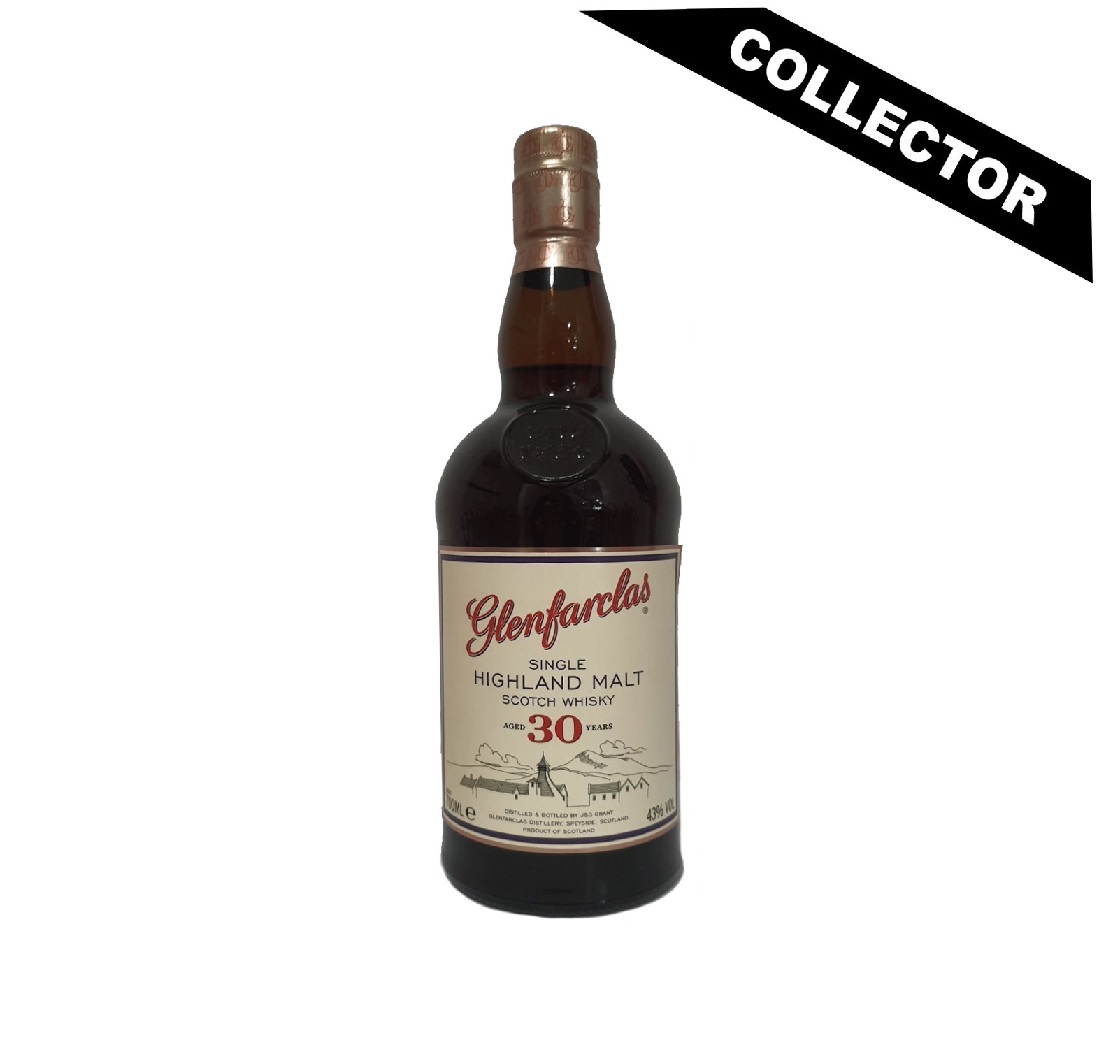 GLENFARCLAS 30 ans 43% Single Malt WHISKY (ÉCOSSE / Speyside) 70cl