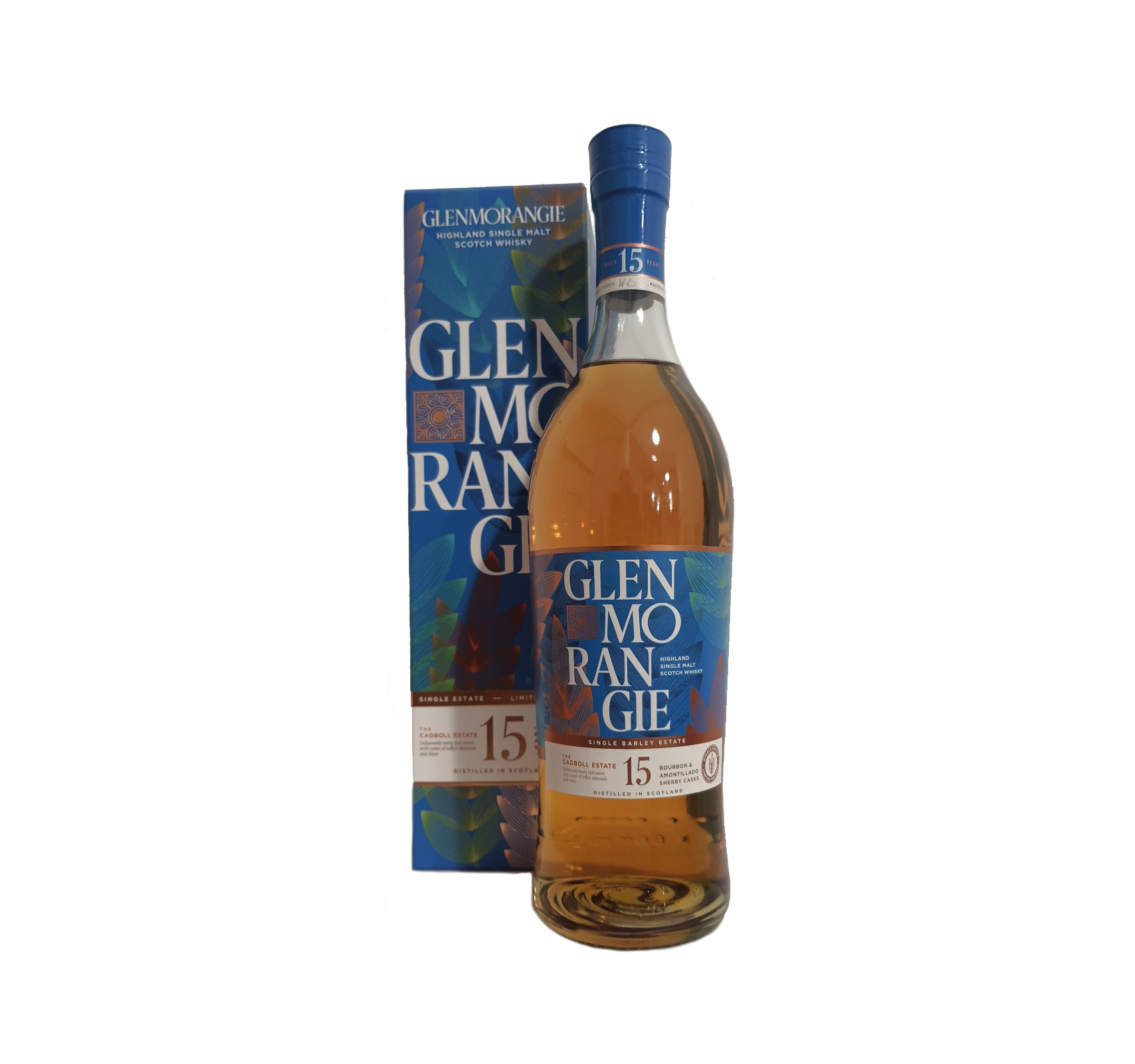 GLENMORANGIE 15 ans 43% The Cadboll Estate Single Malt WHISKY (ÉCOSSE / Highland) 70cl
