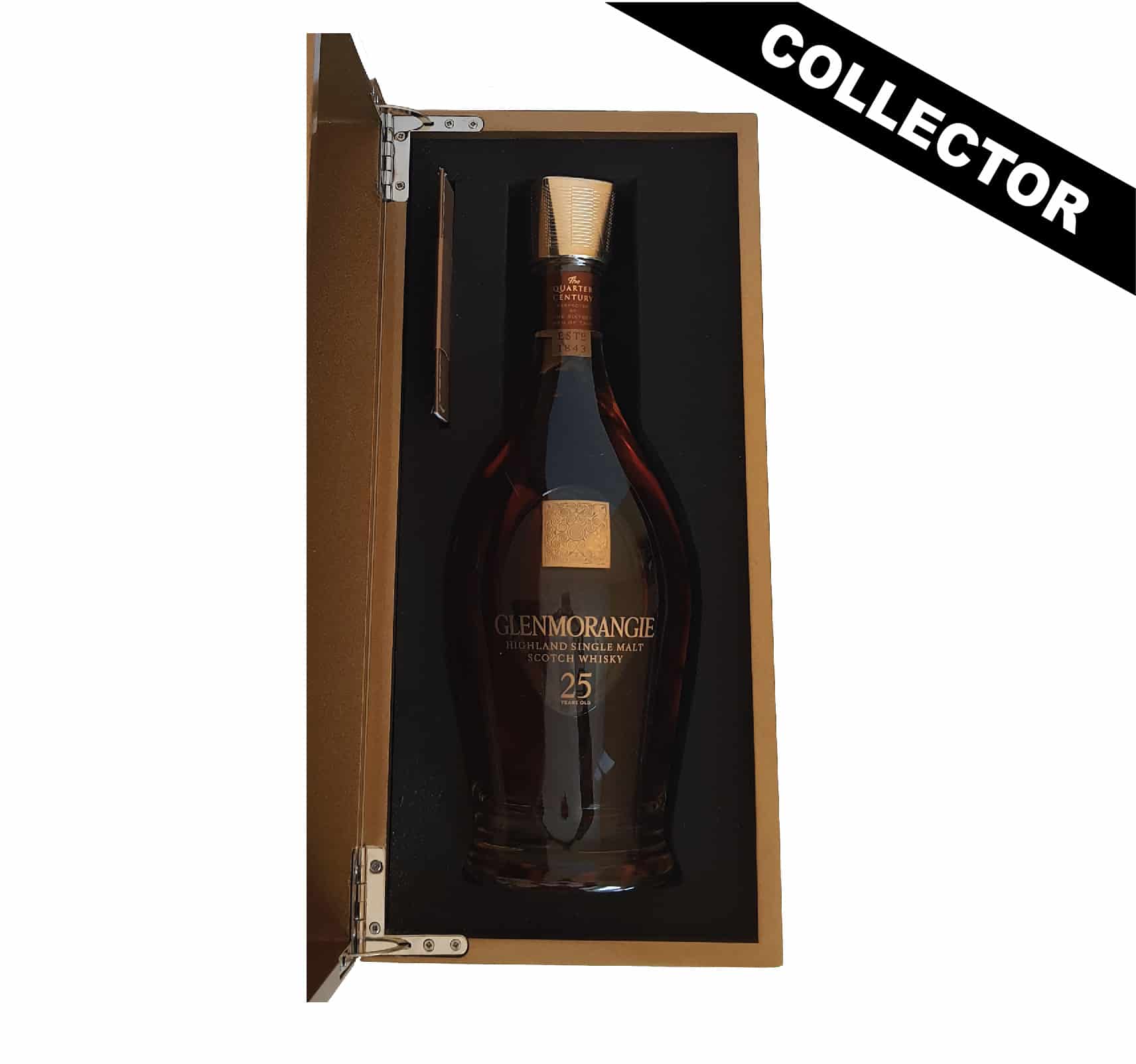 GLENMORANGIE 25 ans 43% "The Quarter Century" Single Malt WHISKY (ÉCOSSE / Highland) 70cl – Image 2