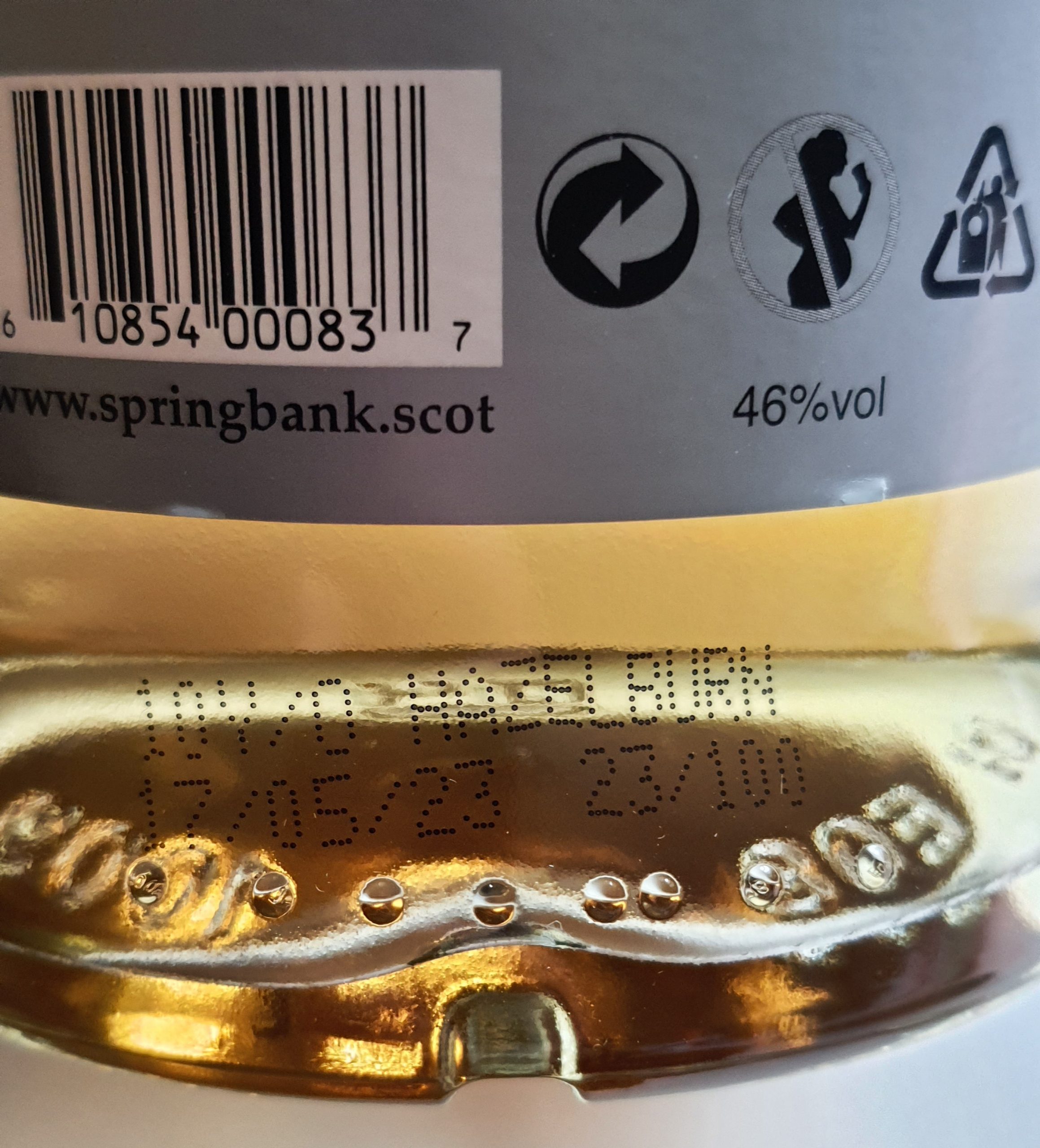 HAZELBURN 10 ans 46% (Édition 2023) Single Malt WHISKY (ÉCOSSE /Campbeltown) 70cl – Image 2
