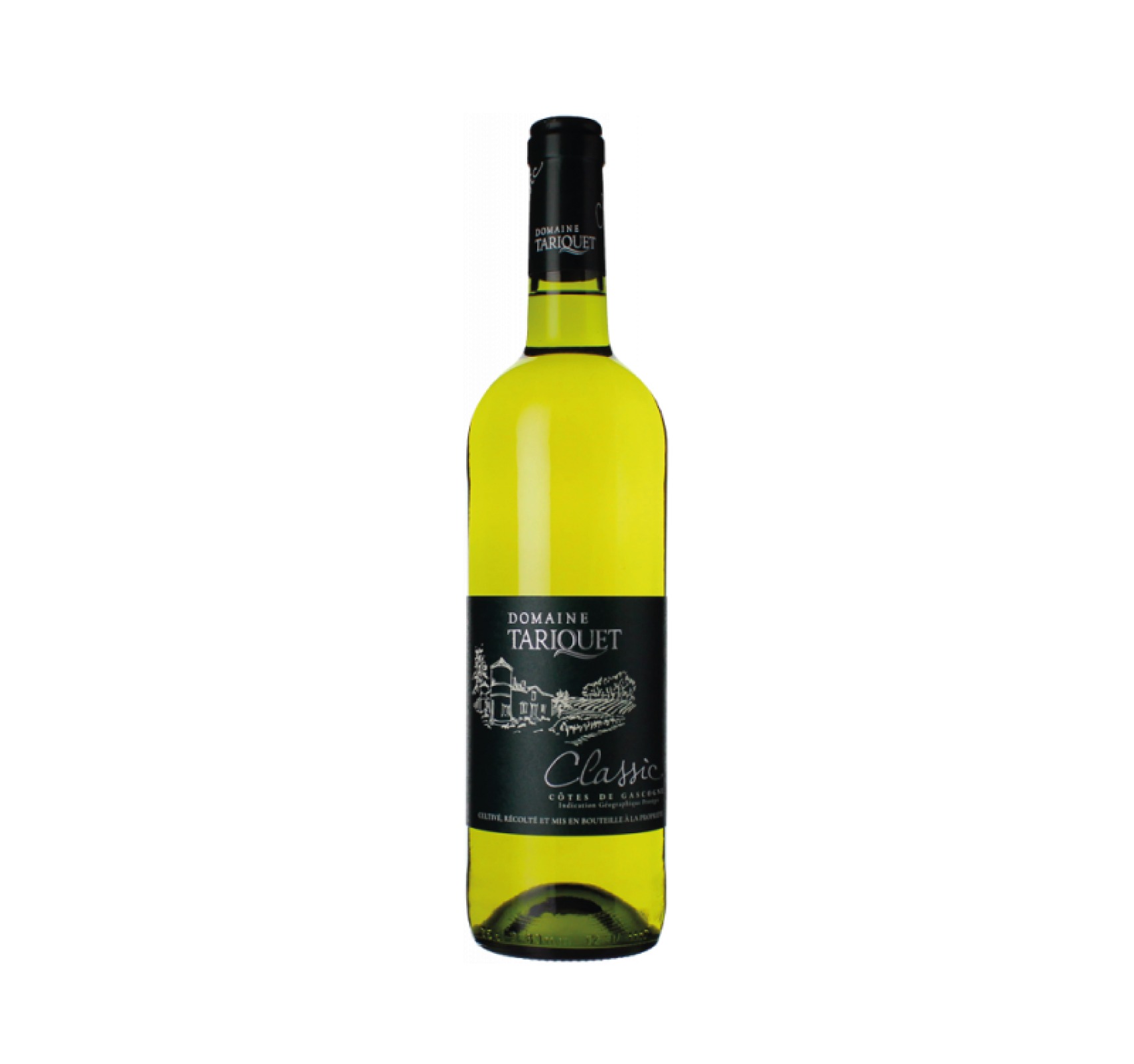 Domaine Tariquet "CLASSIC" I.G.P CÔTES DE GASCOGNE Blanc 2022 Bouteille 75cl