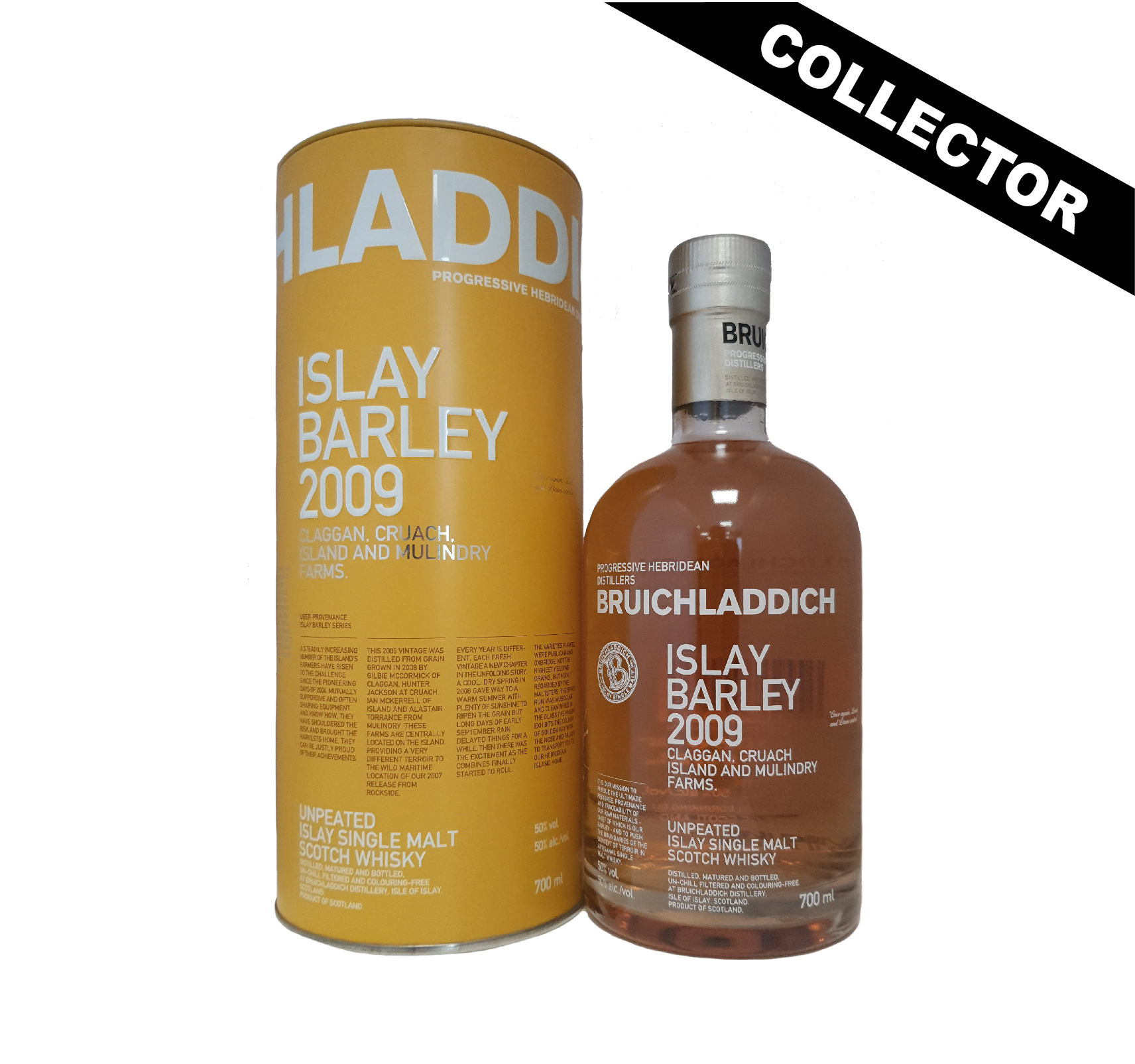 BRUICHLADDICH Islay Barley 2009 (50%) Single Malt WHISKY (ÉCOSSE / Islay) 70cl