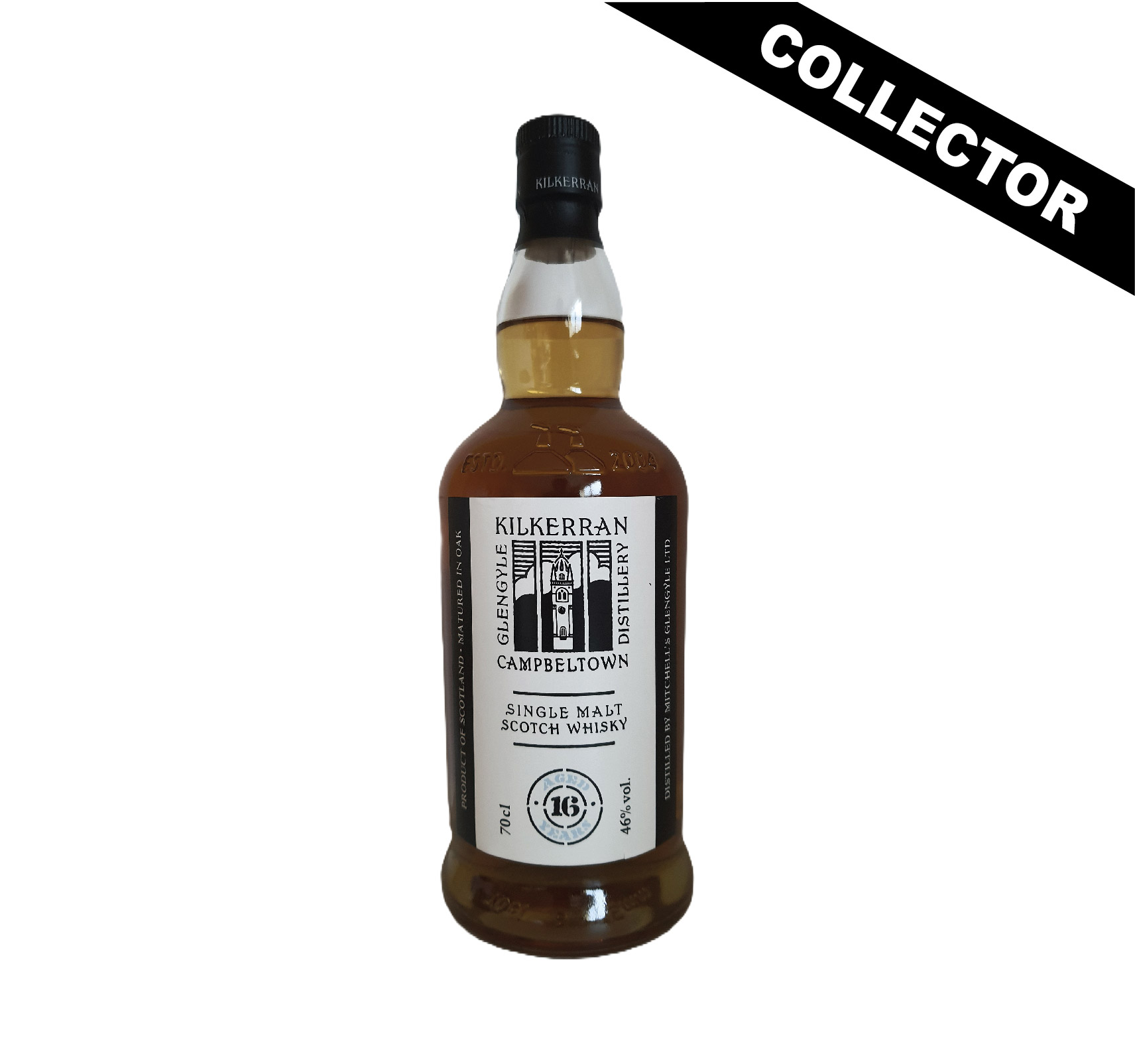 KILKERRAN 16 ans 46% (Édition 2023) Single Malt WHISKY (ÉCOSSE / Campbeltown) 70cl