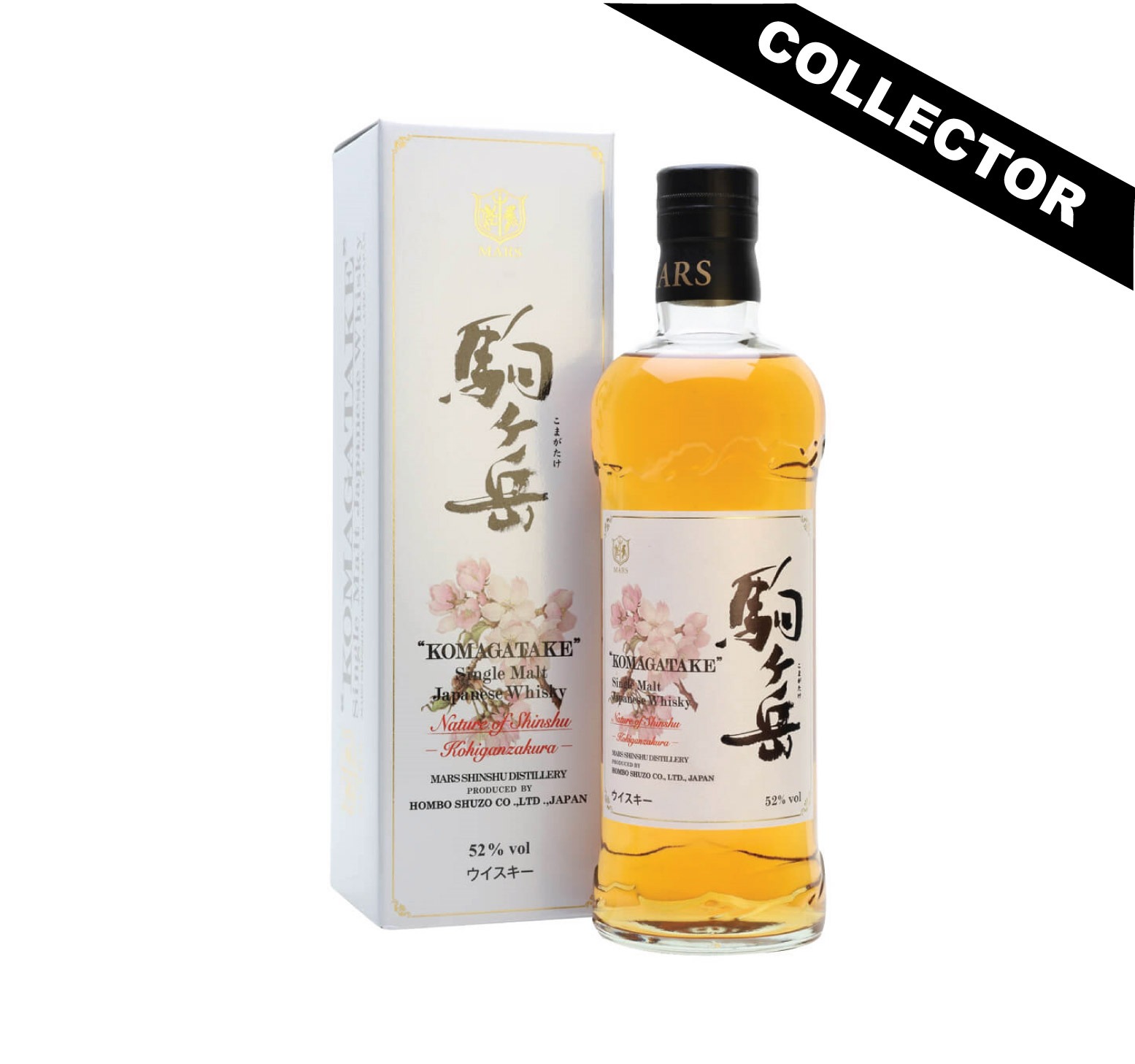 MARS KOMAGATAKE Kohiganzakura 52% Nature of Shinshu (Limited Edition) Single Malt WHISKY (JAPON) 70cl