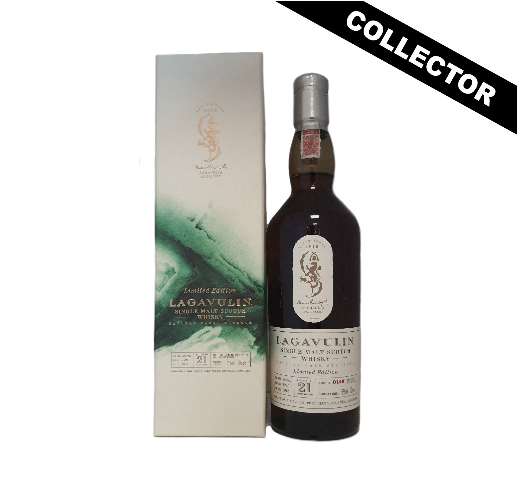 LAGAVULIN 21 ans 52% Limited Édition Single Malt WHISKY (ÉCOSSE / Islay) 70cl