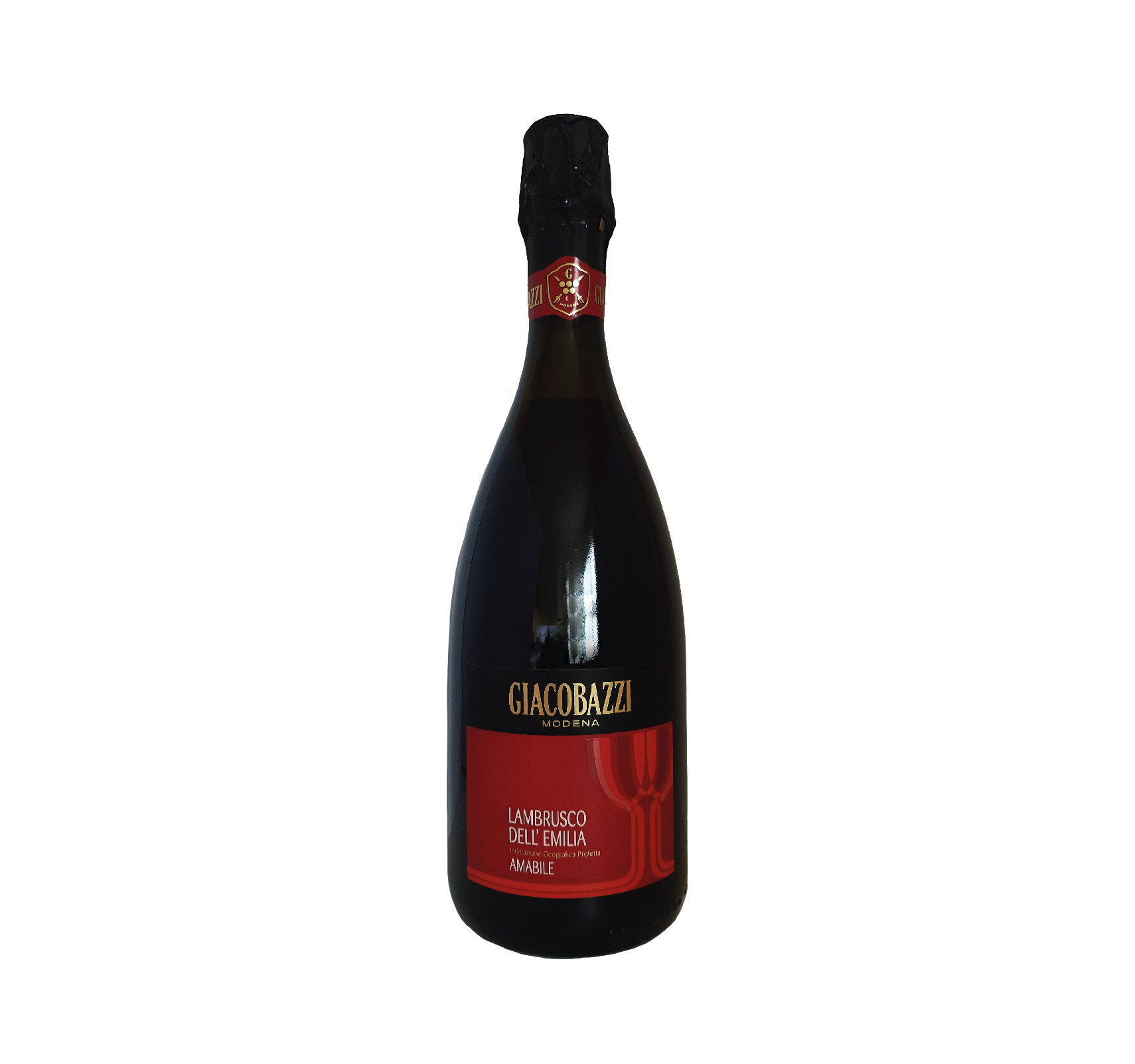 Giacobazzi "Amabile" Appellation LAMBRUSCO DELL' EMILIA Rouge Frizzante 75cl
