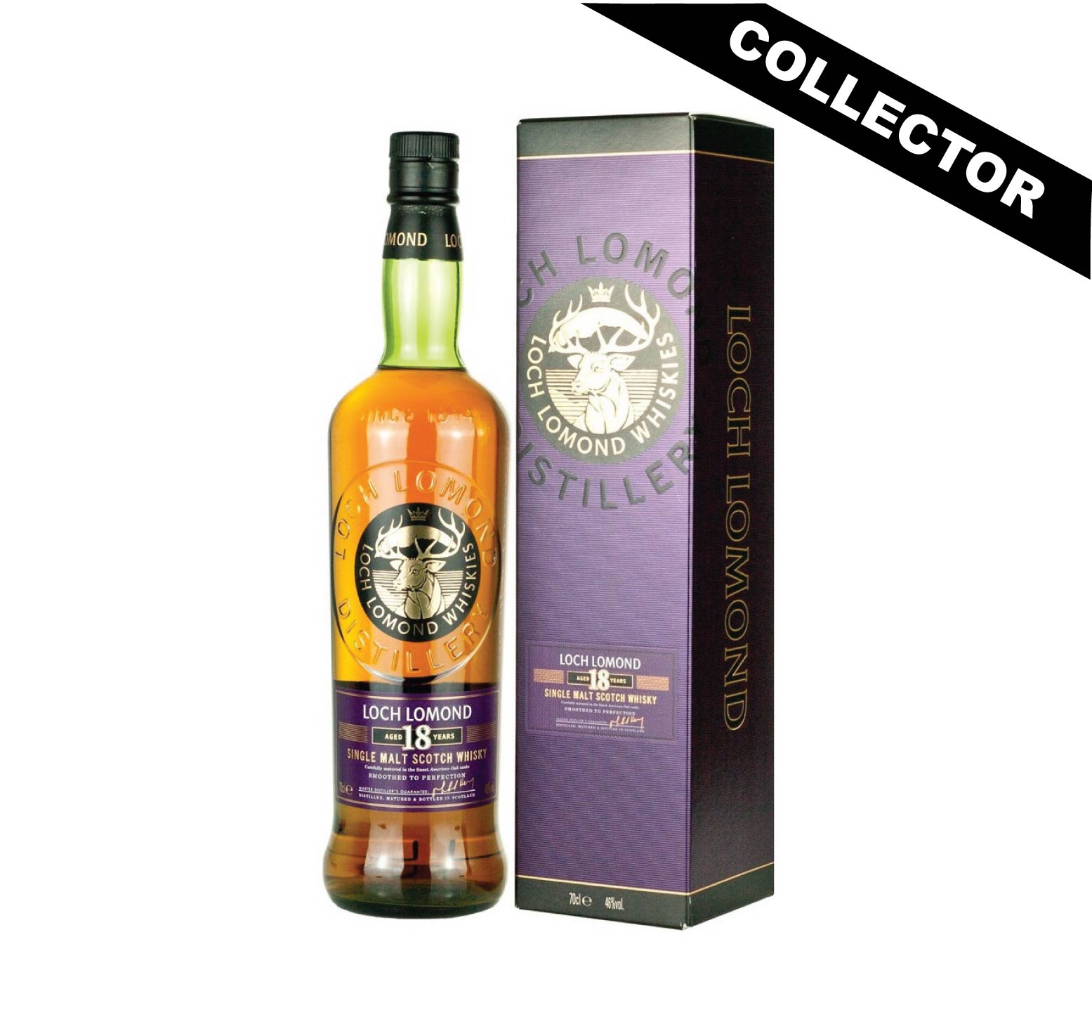 LOCH LOMOND 18 ans 46% Single Malt WHISKY (ÉCOSSE / Highland) 70cl